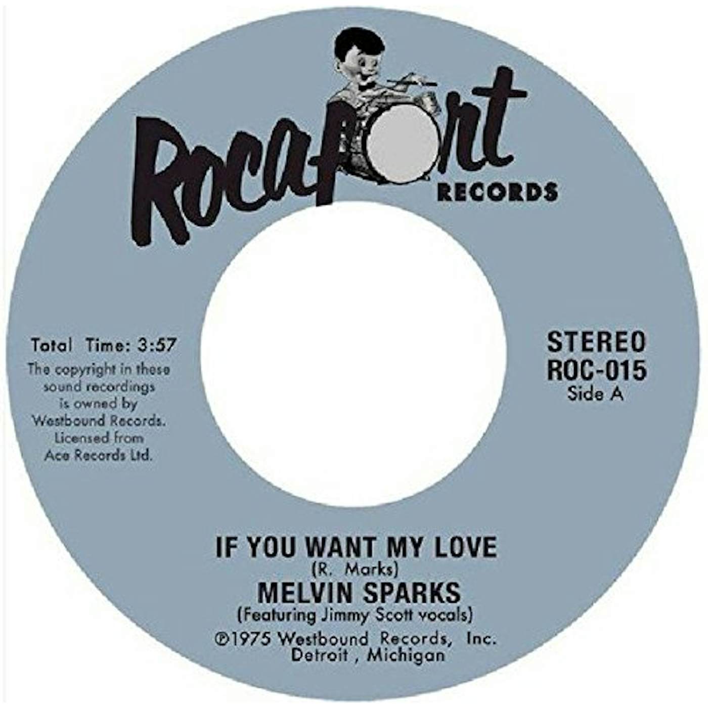 Melvin Sparks IF YOU WANT MY LOVE / GET DOWN WITH THE GET DOWN Vinyl Record