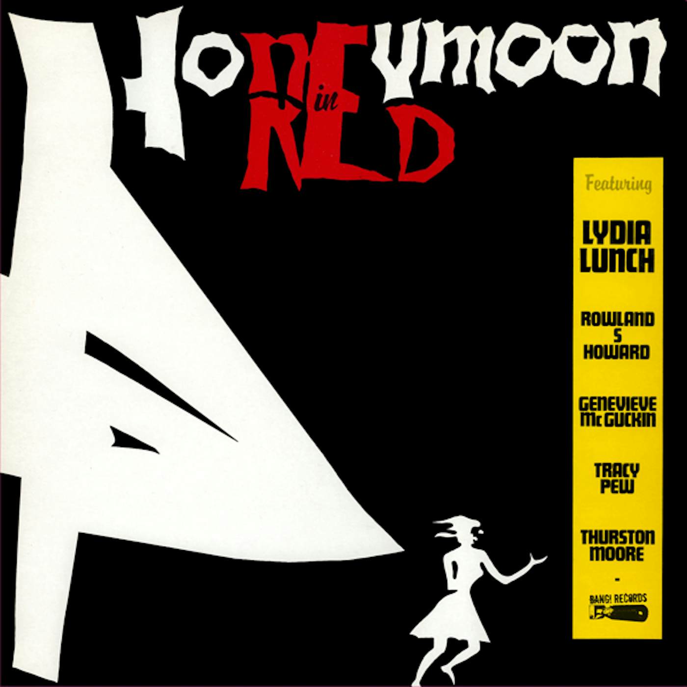 Lydia Lunch 67080 Honeymoon In Red Vinyl Record