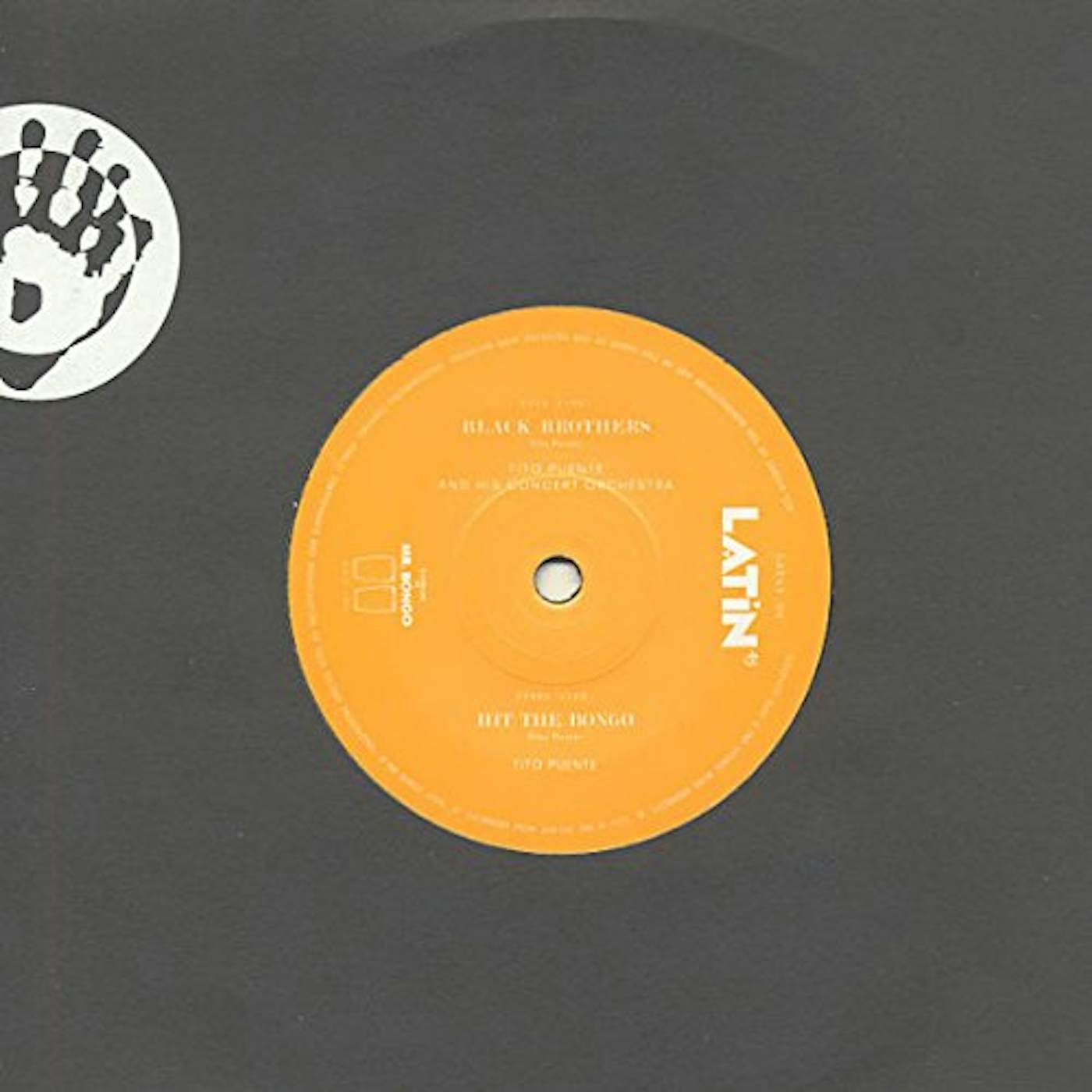 Tito Puente BLACK BROTHERS / HIT THE BONGO Vinyl Record