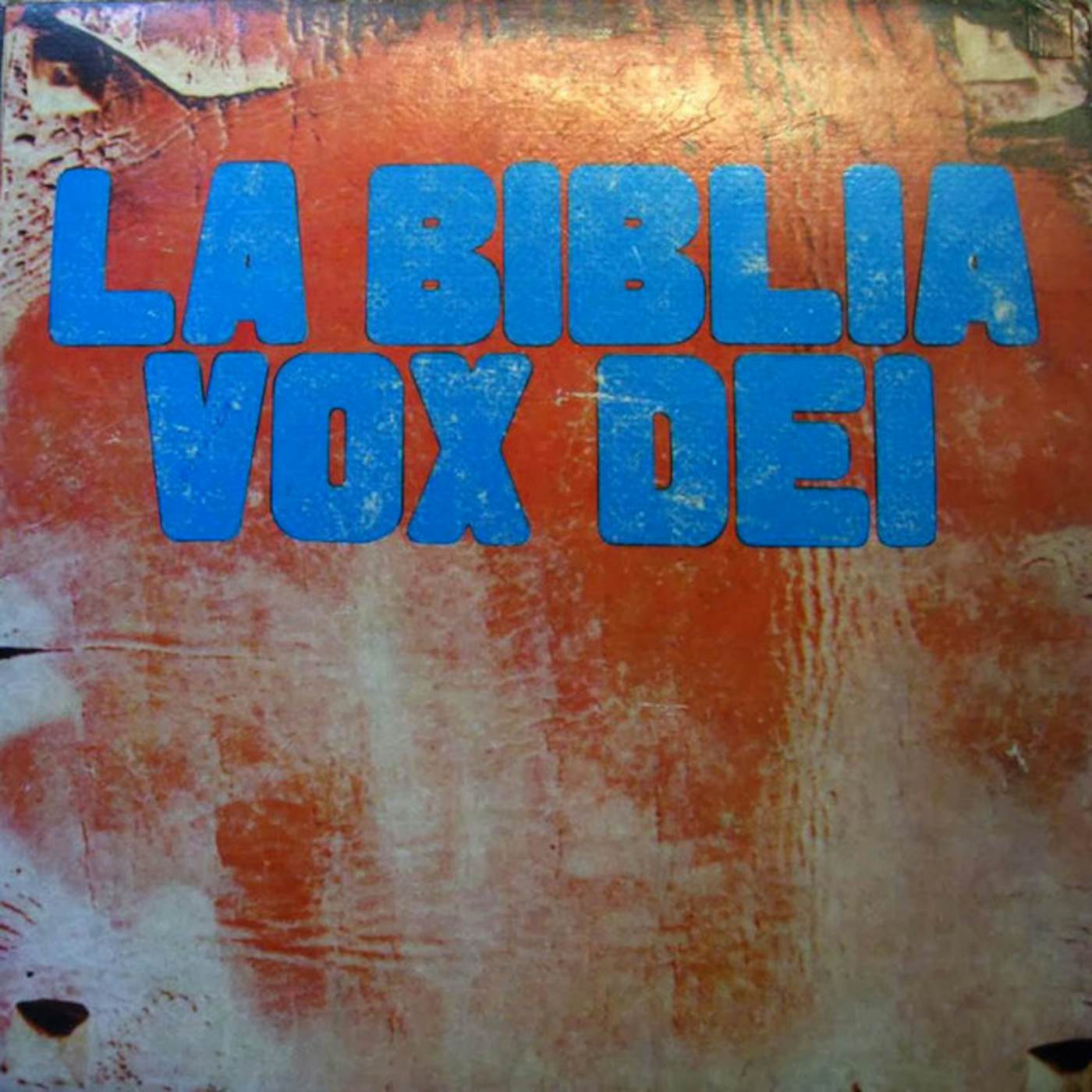 Vox Dei La Biblia Vinyl Record
