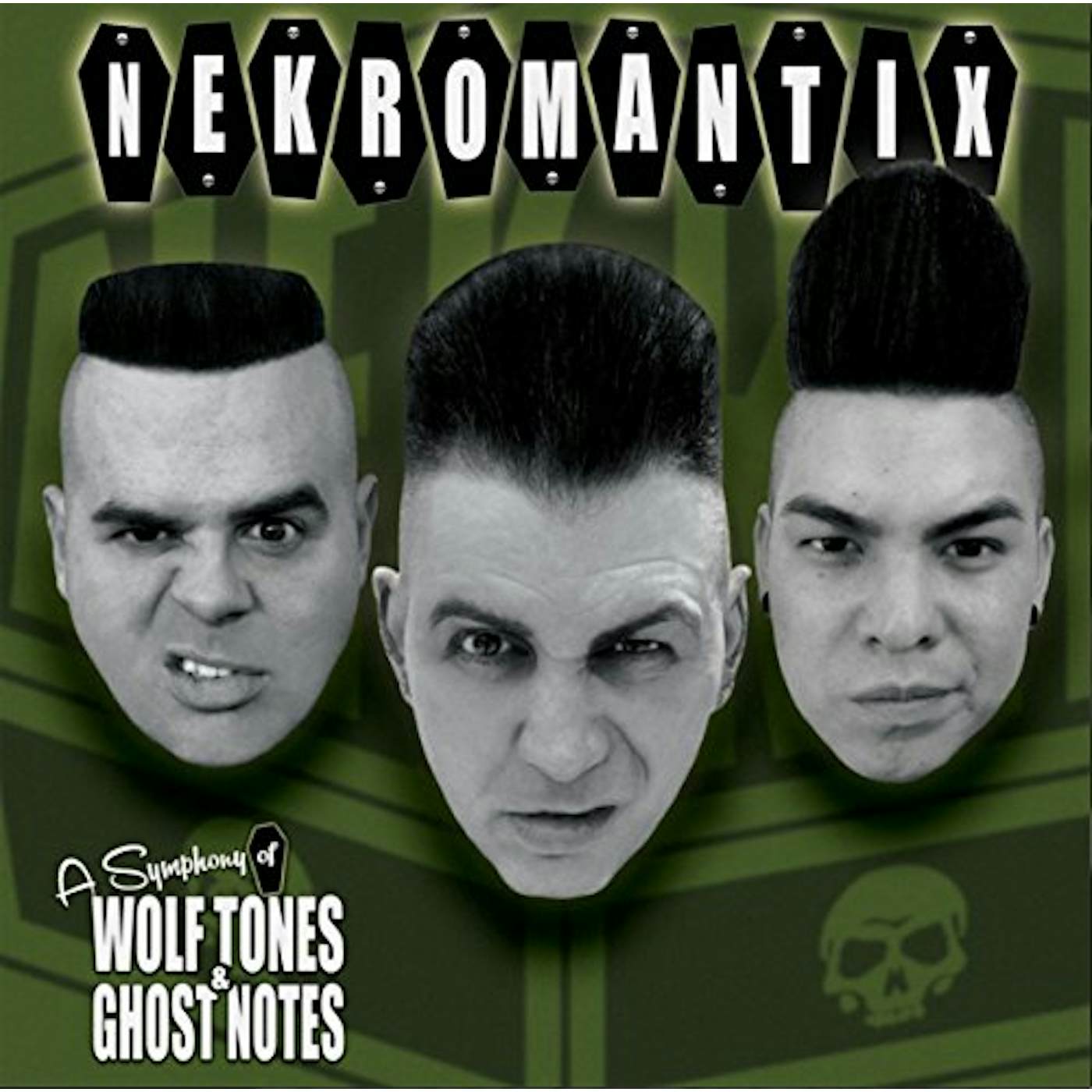 Nekromantix SYMPHONY OF WOLF TONES & GHOST NOTES Vinyl Record
