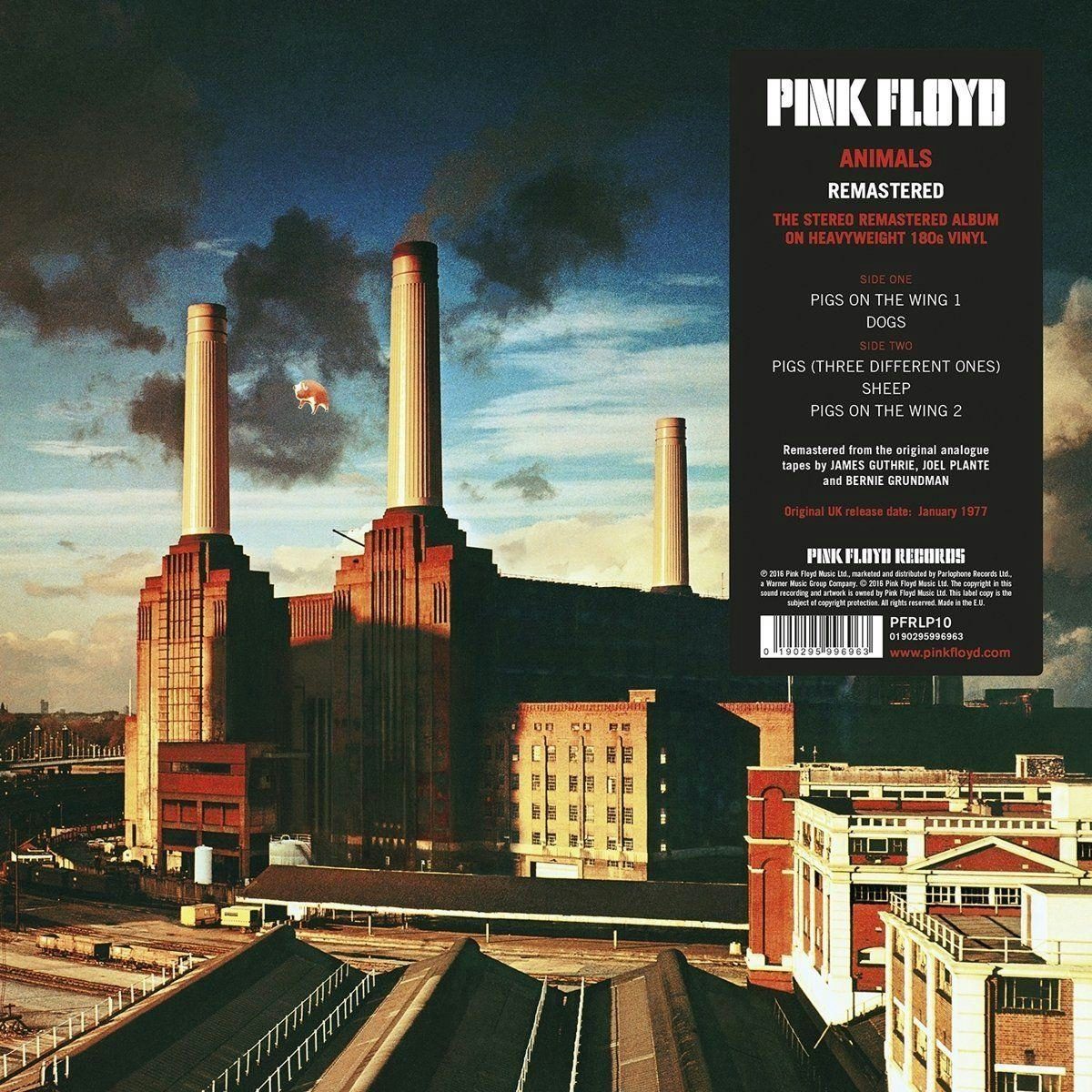 Animals Vinyl Record - Pink Floyd