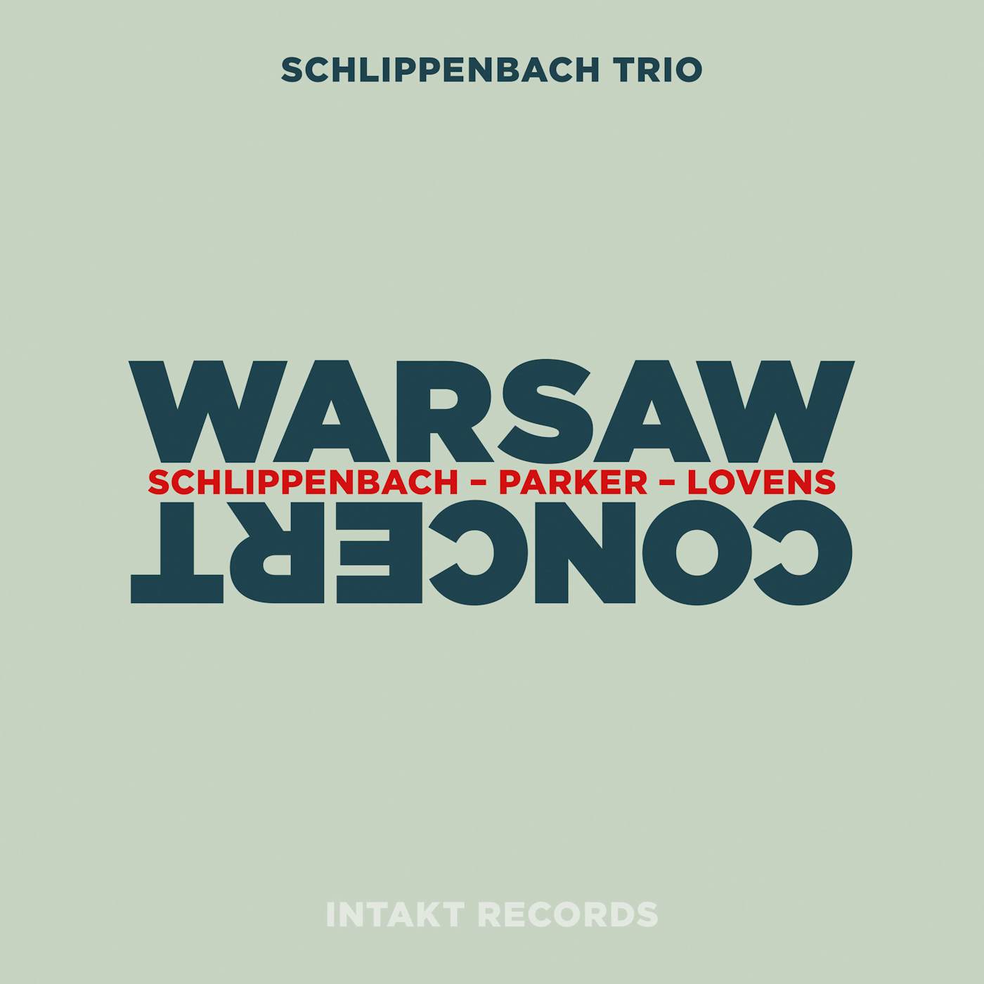 Schlippenbach Trio WARSAW CONCERT CD
