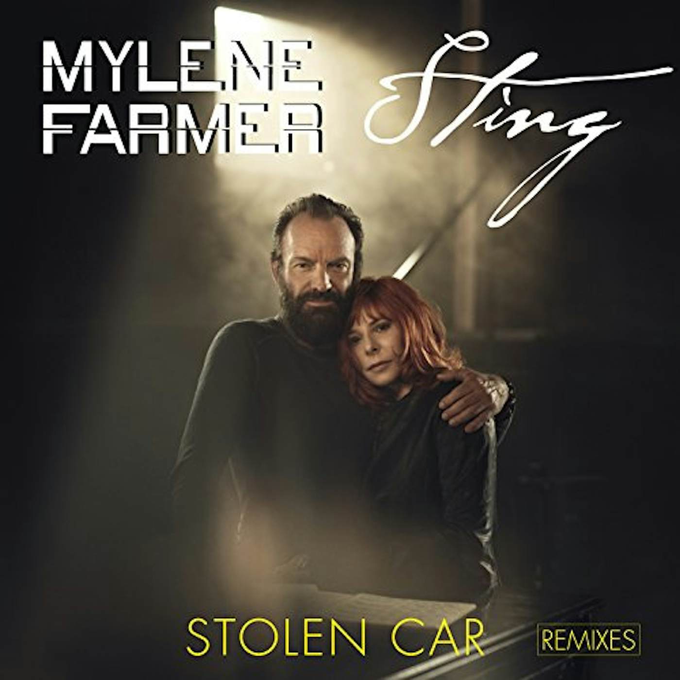 Mylène Farmer STOLEN CAR REMIXES Vinyl Record