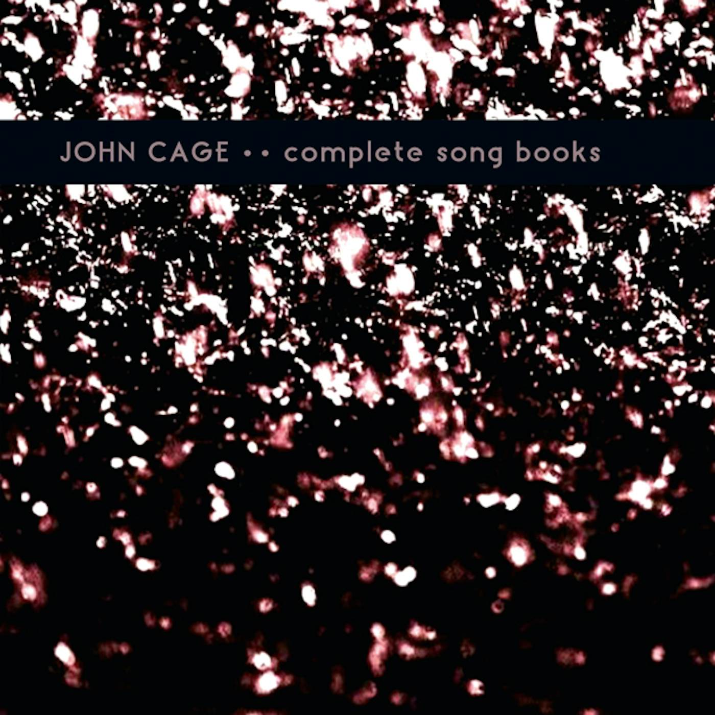 John Cage COMPLETE SONG BOOKS Vinyl Record