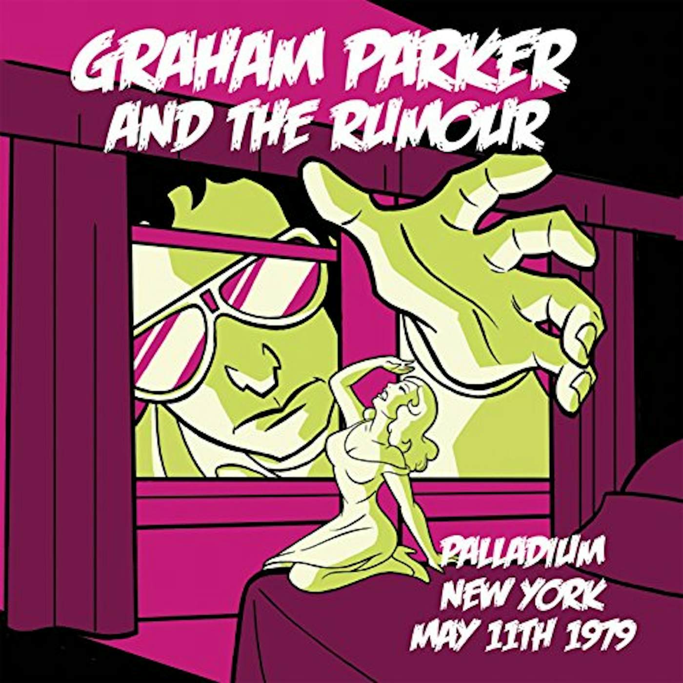 Graham Parker LIVE IN NEW YORK Vinyl Record