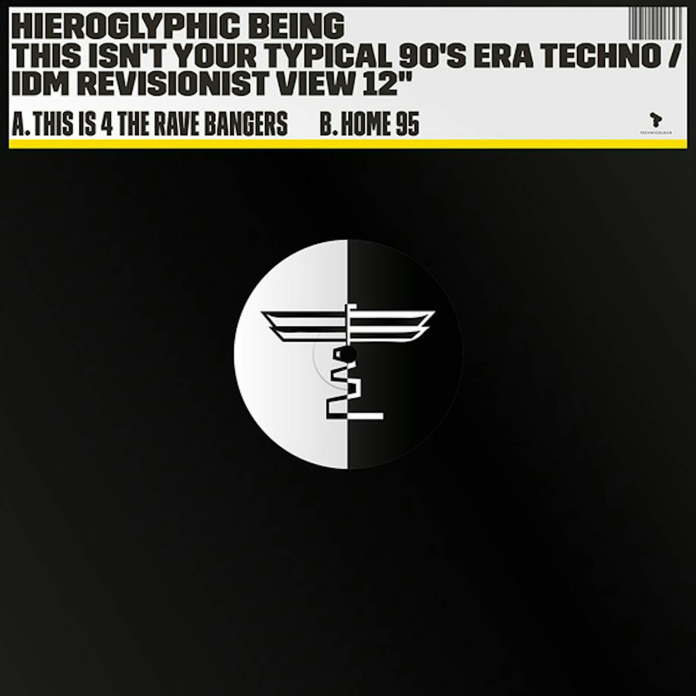 Hieroglyphic Being THIS ISN'T YOUR TYPICAL 90'S ERA TECHNO / IDM Vinyl Record