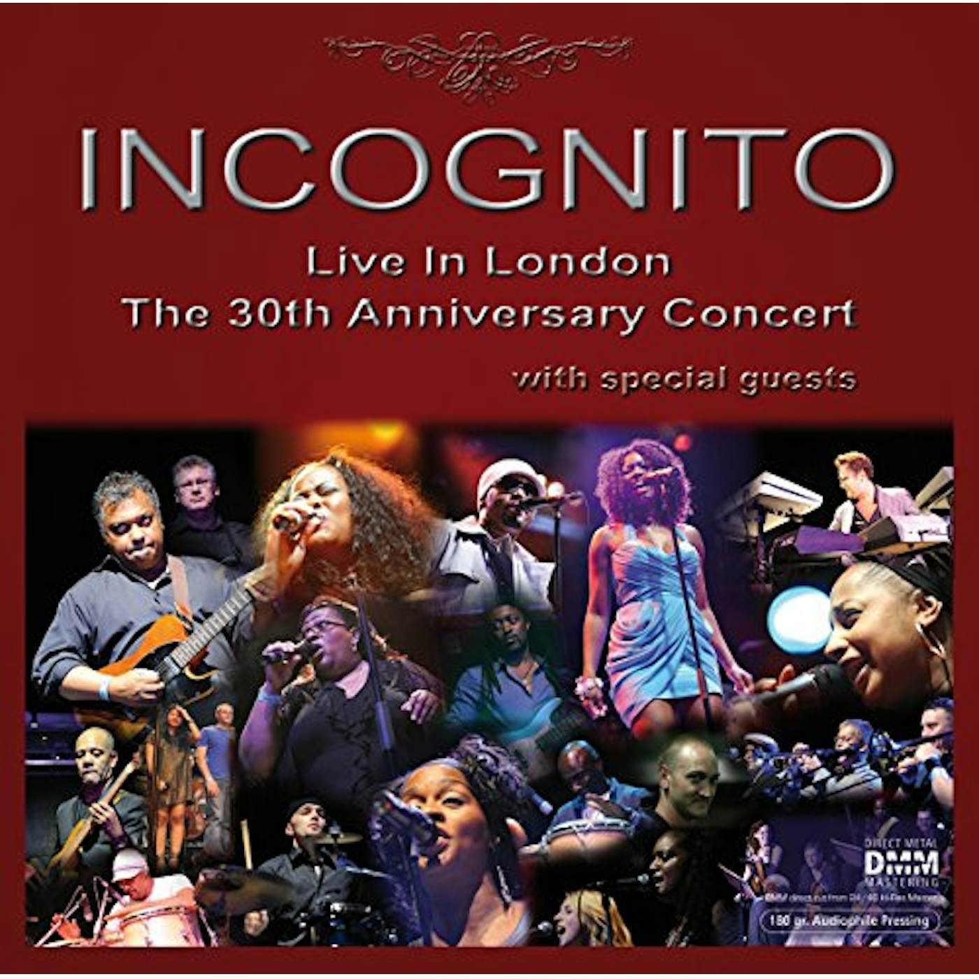 Incognito LIVE IN LONDON: 30TH ANNIVERSARY CONCERT Vinyl Record