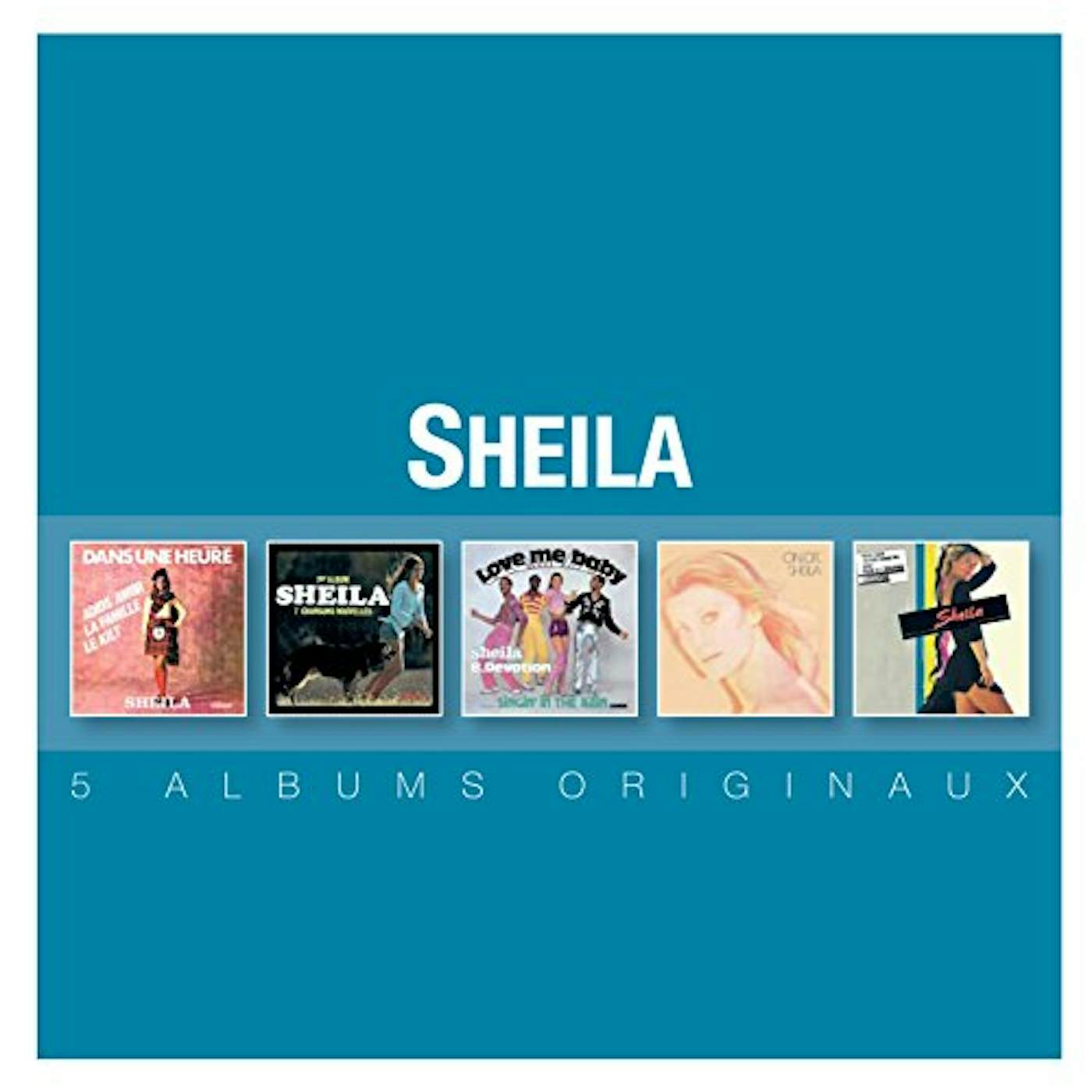 Sheila ORIGINAL ALBUM SERIES CD
