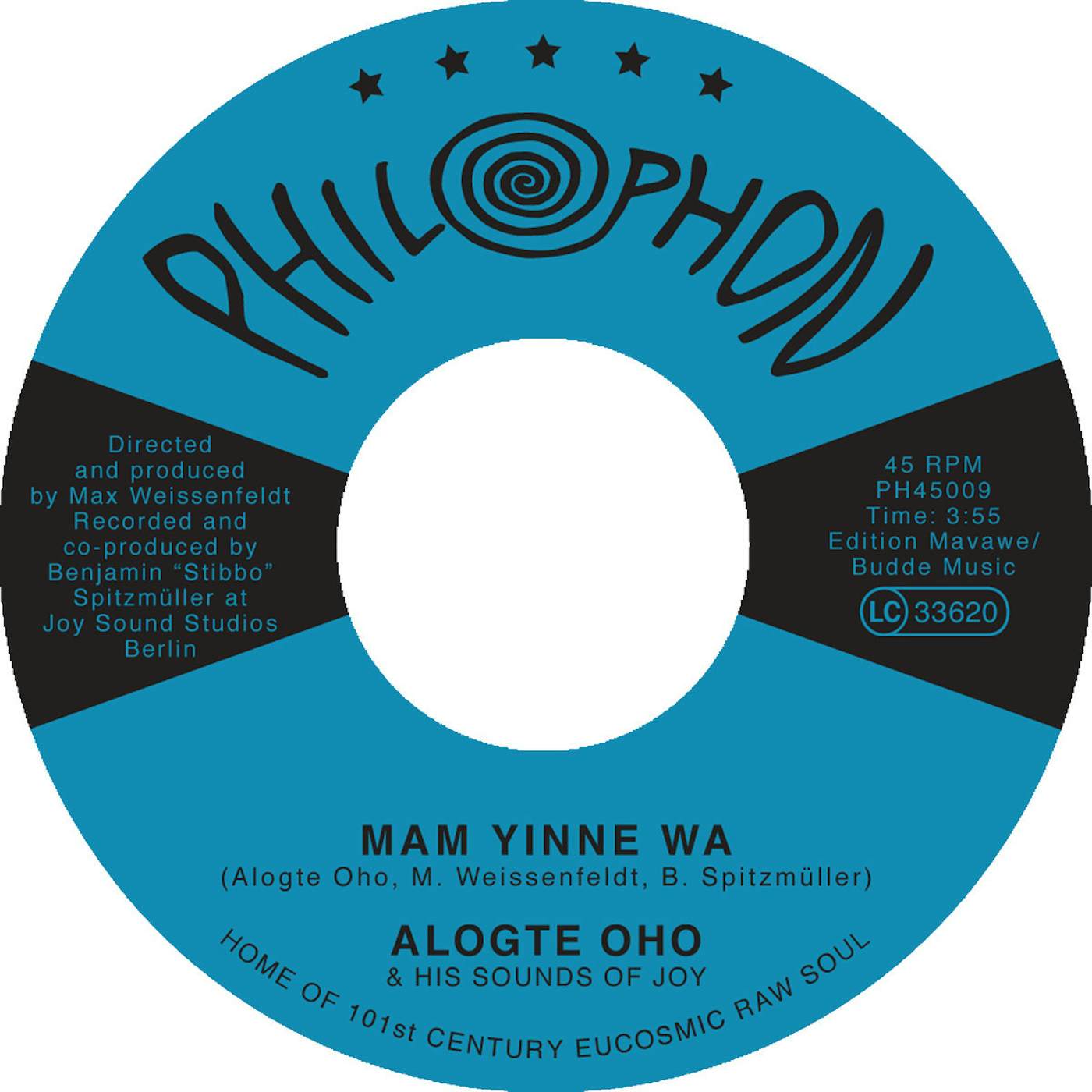 Alogte Oho & His Sounds of Joy MAM YINNE WA / YU YA YUMMA Vinyl Record