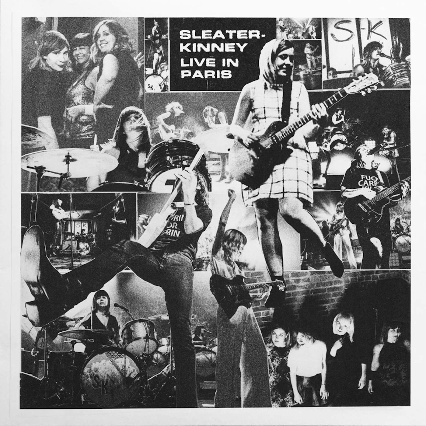 Sleater-Kinney Live in Paris Vinyl Record