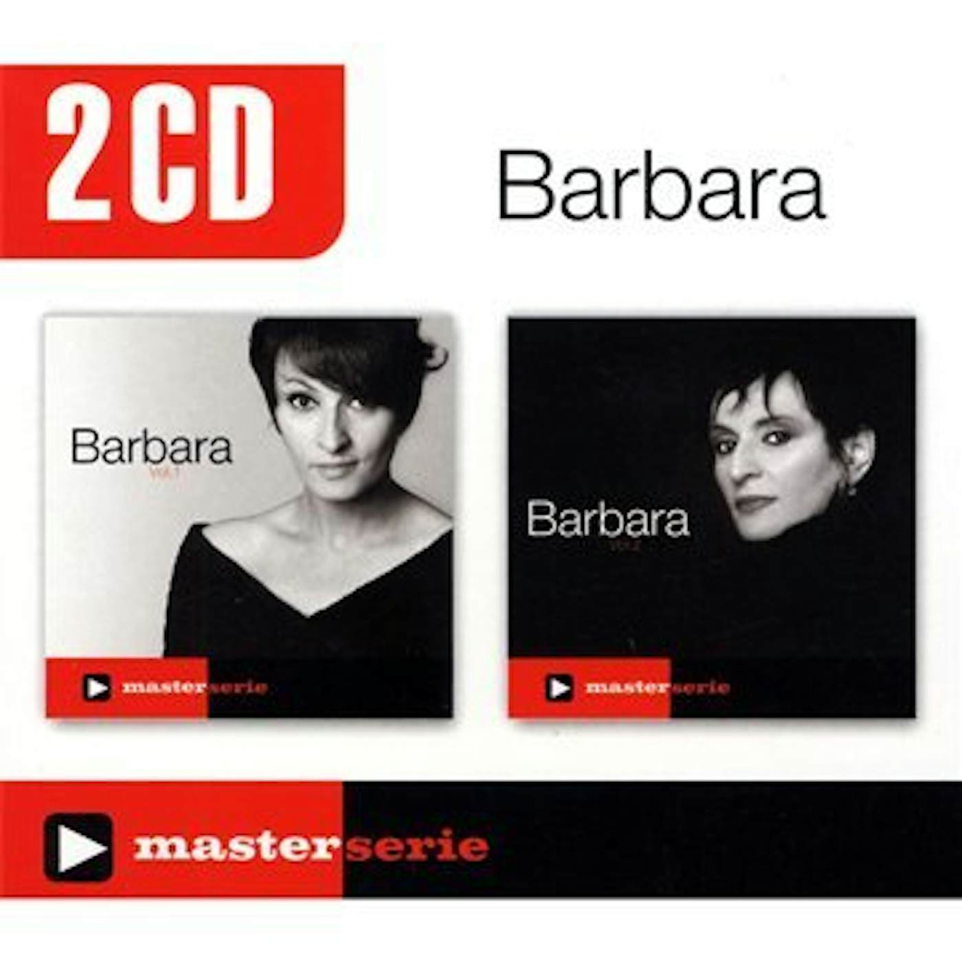 Barbara MASTER SERIE VOL 1 & 2 CD