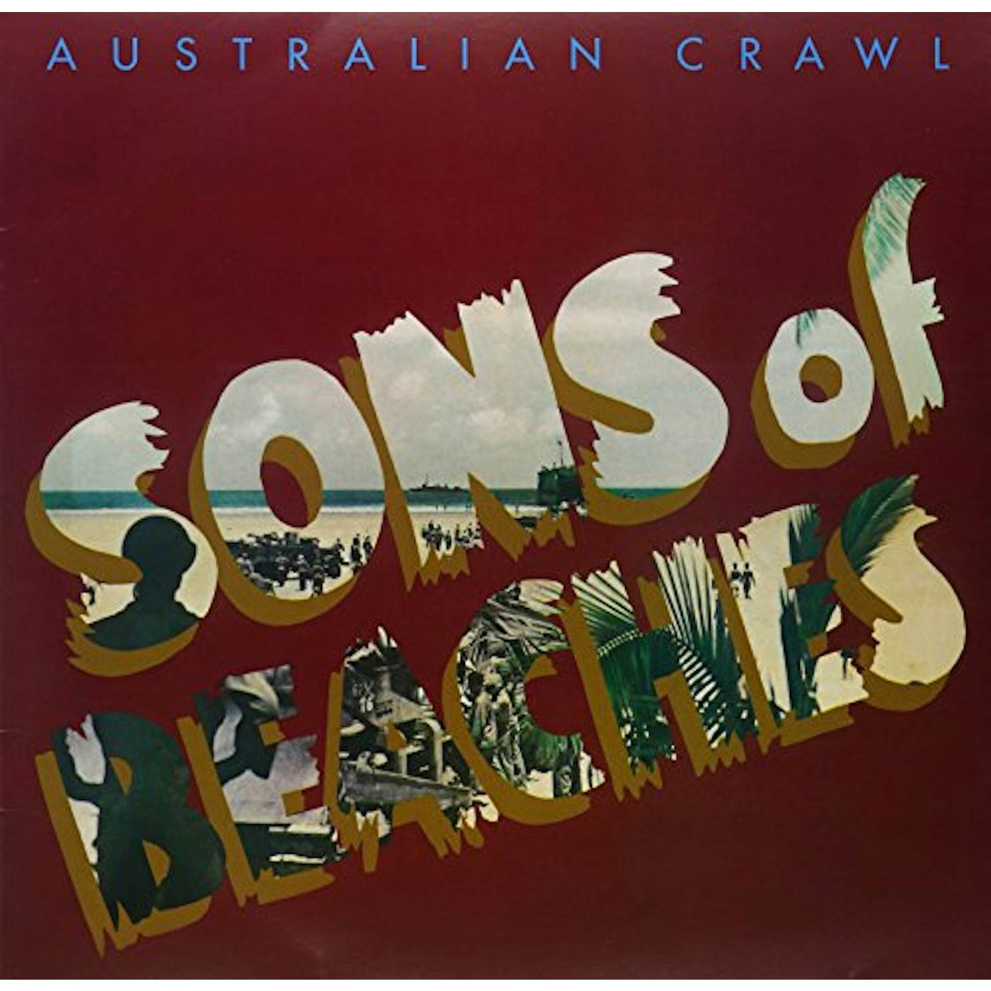 Australian Crawl Sons Of Beaches Vinyl Record