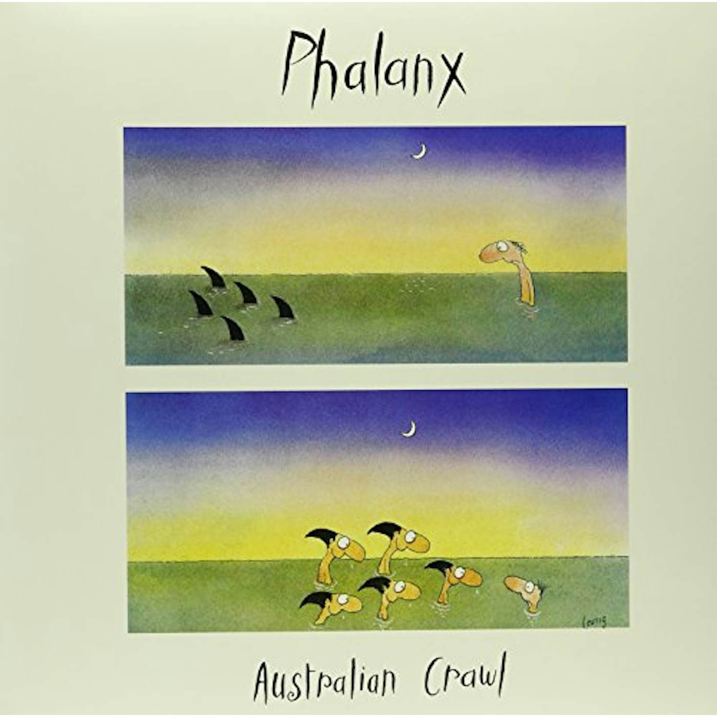 Australian Crawl Phalanx Vinyl Record