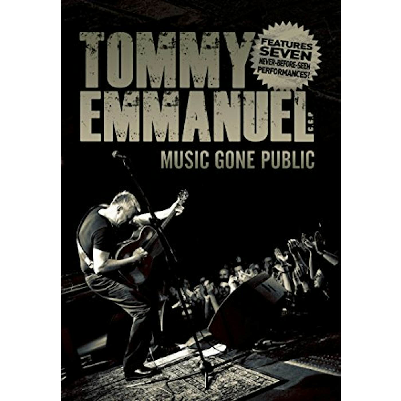 Tommy Emmanuel MUSIC GONE PUBLIC DVD