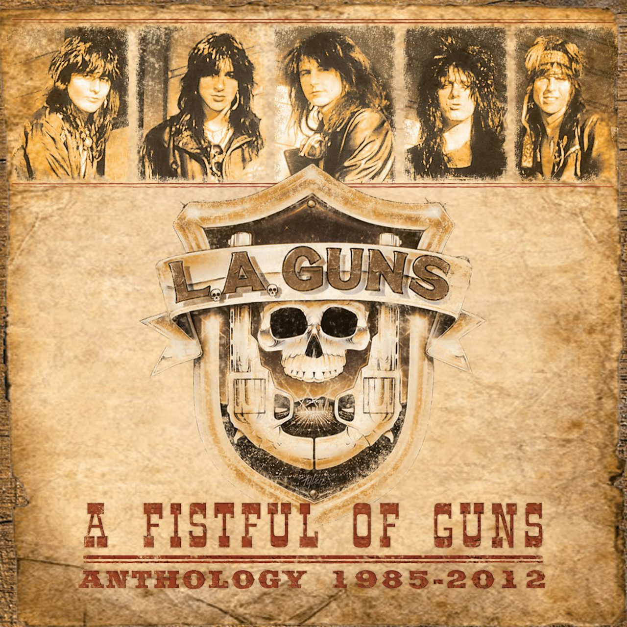 LA Guns A FISTFUL OF GUNS - ANTHOLOGY 1985-2012 CD