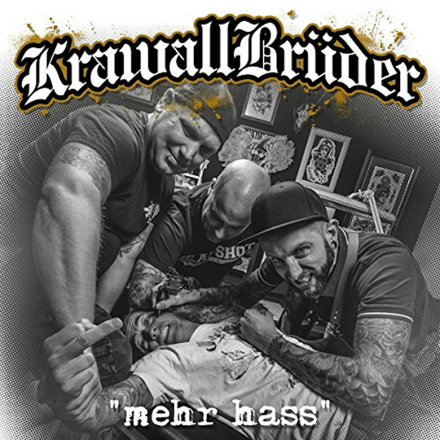 KrawallBrüder MEHR HASS (WHITE VINYL) Vinyl Record