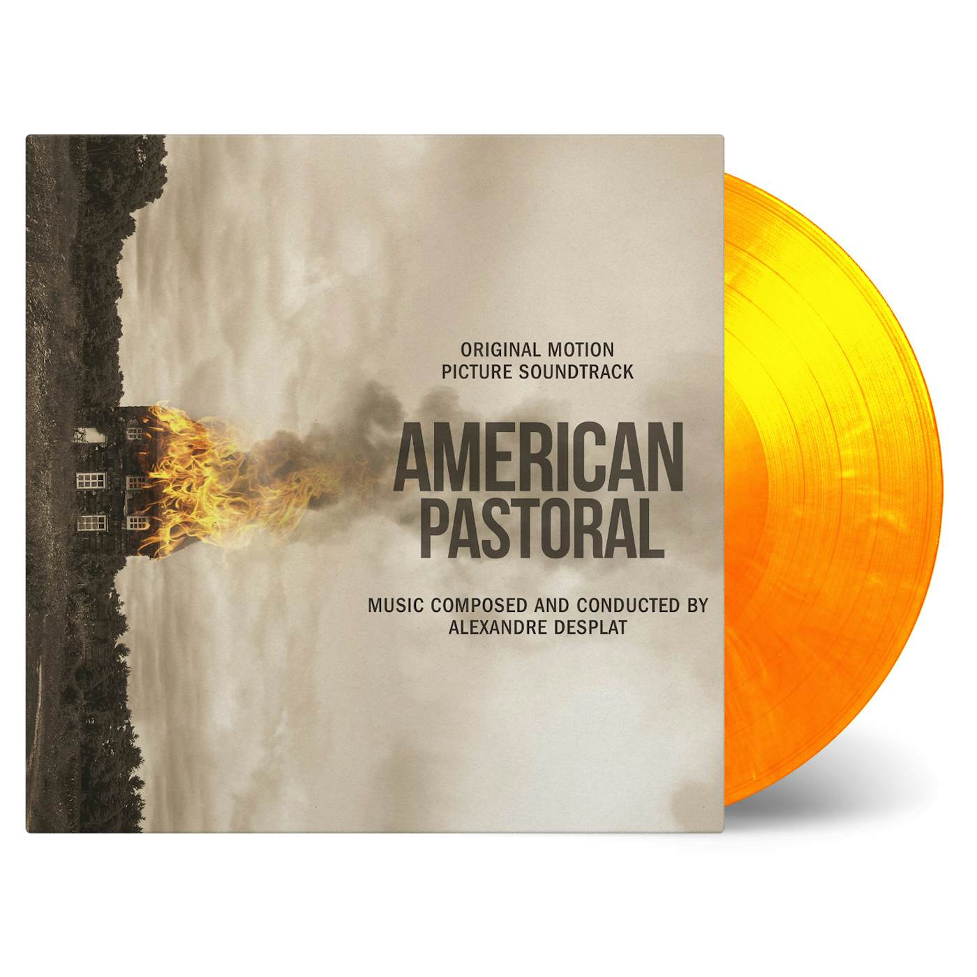 Alexandre Desplat AMERICAN PASTORAL OST (LIMITED FLAME COLORED VINYL/180G/INSERT) Vinyl Record