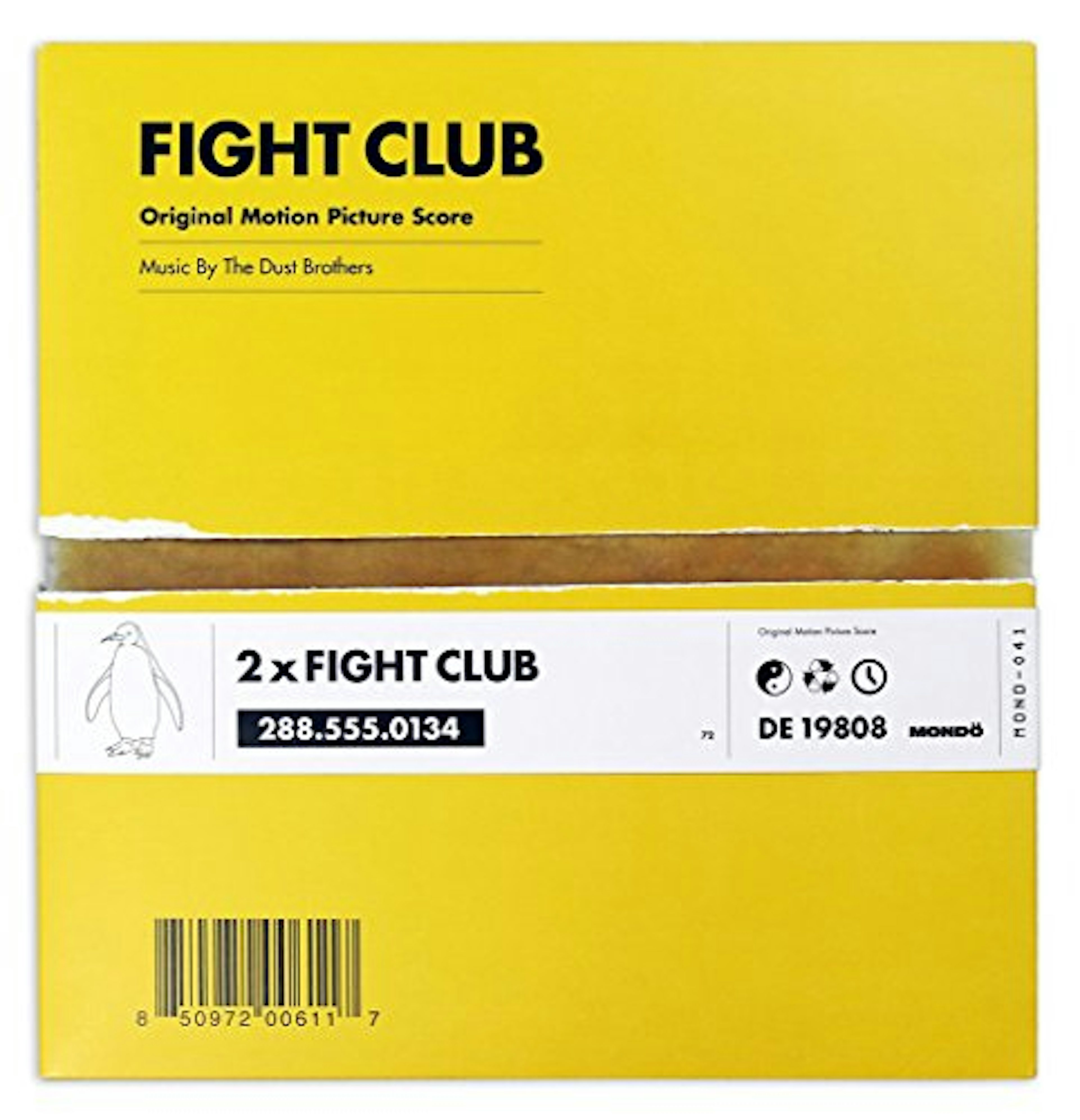 Dust Brothers FIGHT CLUB (SCORE) / Original Soundtrack Vinyl Record