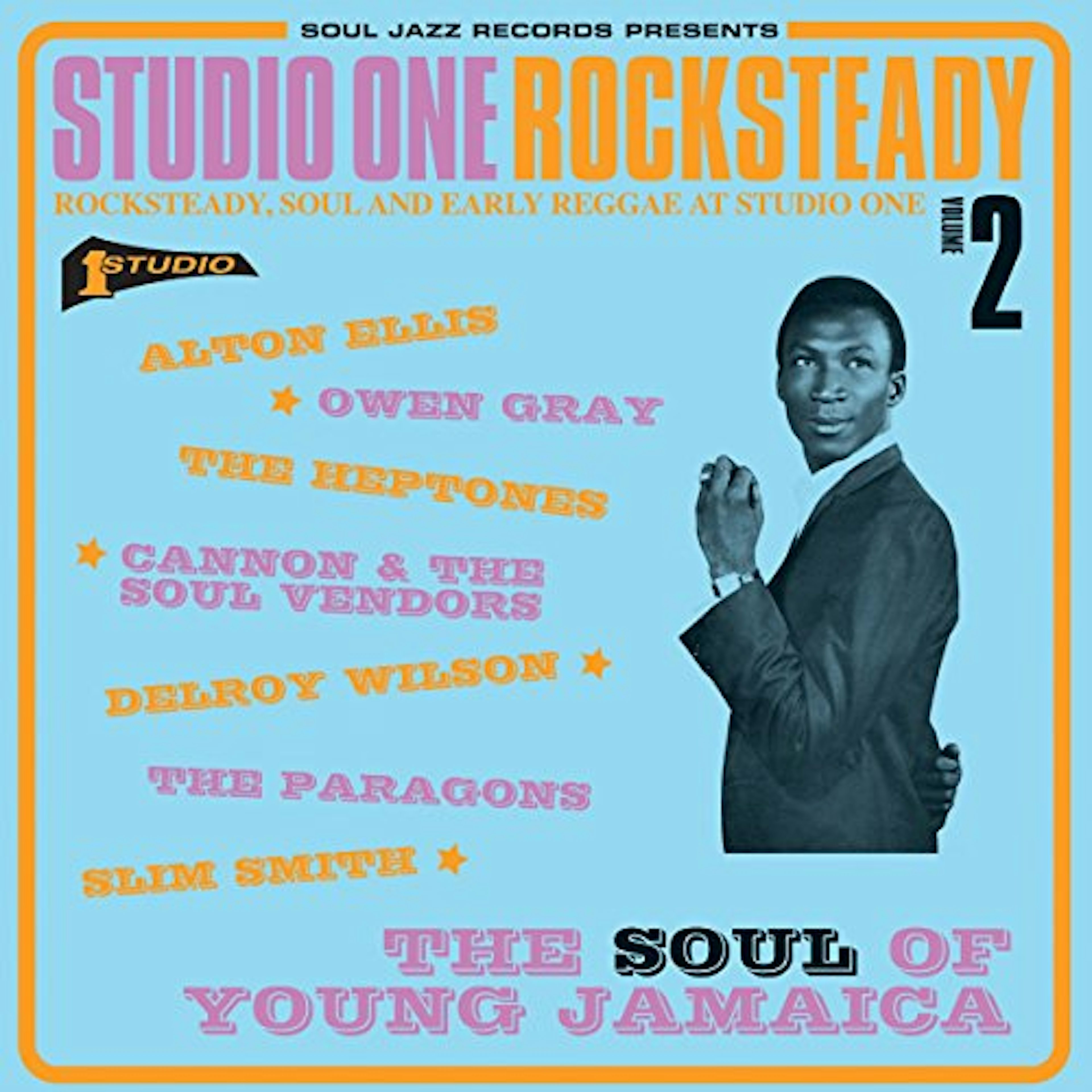 Soul Jazz Records Presents STUDIO ONE ROCKSTEADY 2 Vinyl Record