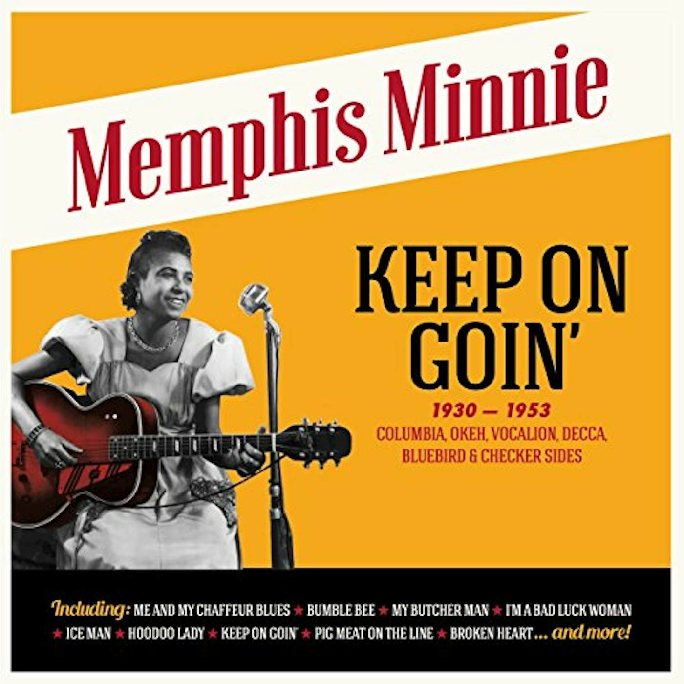 Memphis Minnie KEEP ON GOIN (COLUMBIA OKEH VOCALION DECCA) Vinyl Record