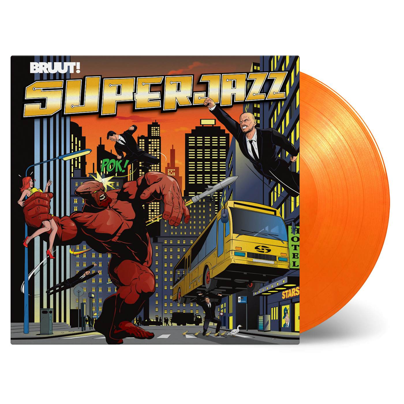 BRUUT! SUPERJAZZ Vinyl Record - Holland Release
