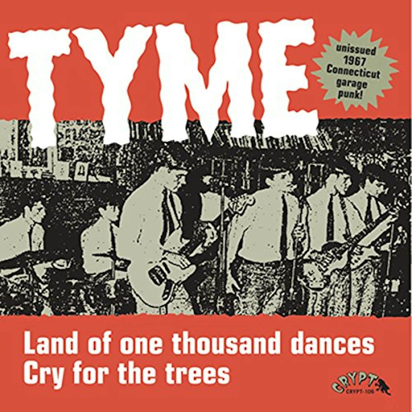 Tyme LAND OF 1000 DANCES / CRY FOR THE TREES Vinyl Record