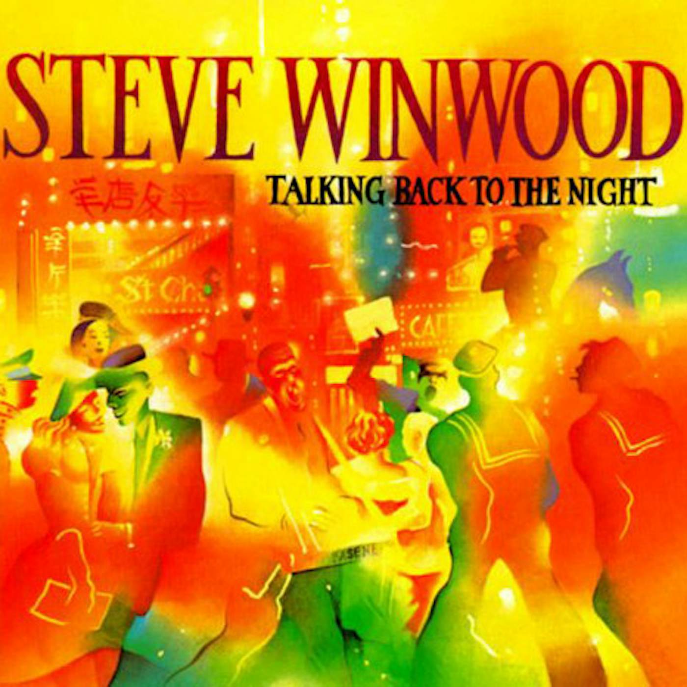 Steve Winwood Talking Back To The Night Vinyl Record