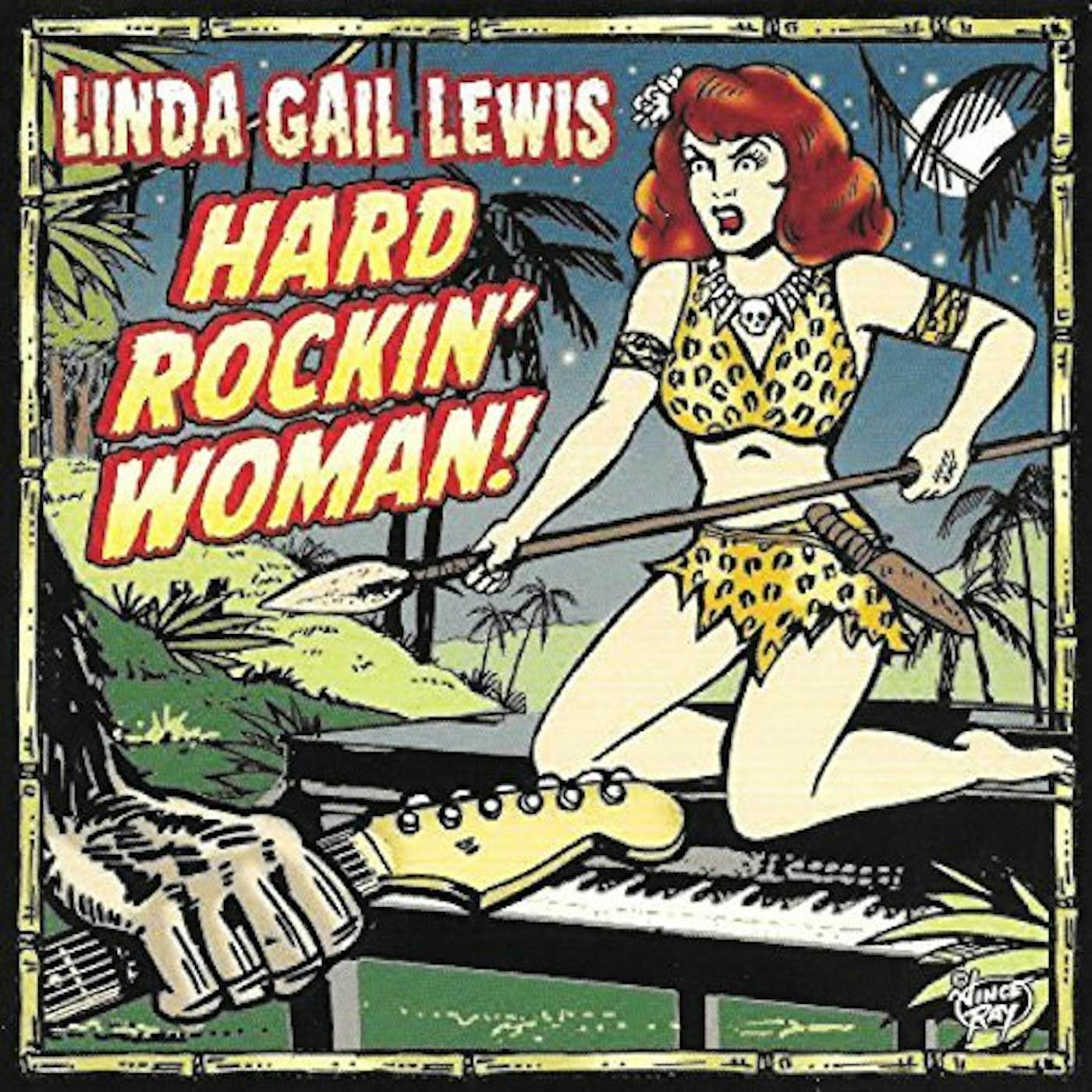 Linda Gail Lewis Hard Rockin' Woman Vinyl Record