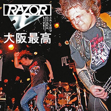 Razor OSAKA SAIKOU: LIVE IN JAPAN (BLOOD RED VINYL) Vinyl Record