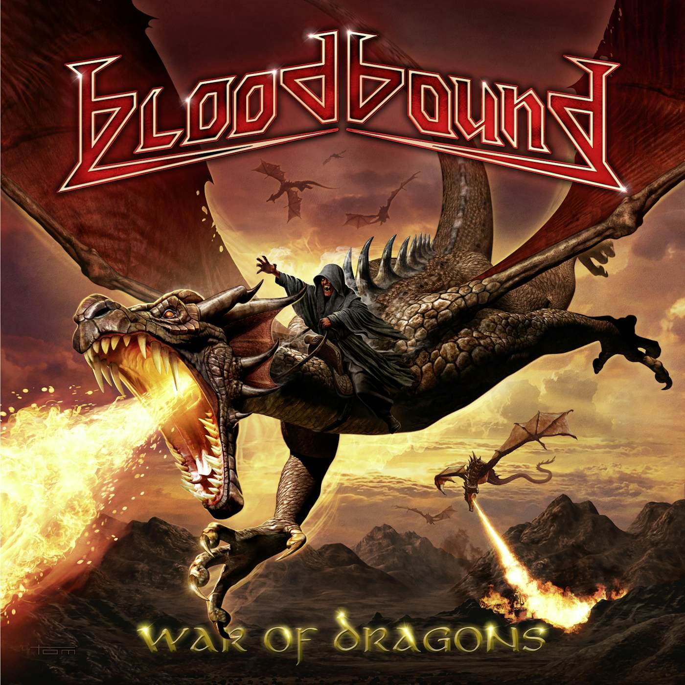 Bloodbound WAR OF DRAGONS CD