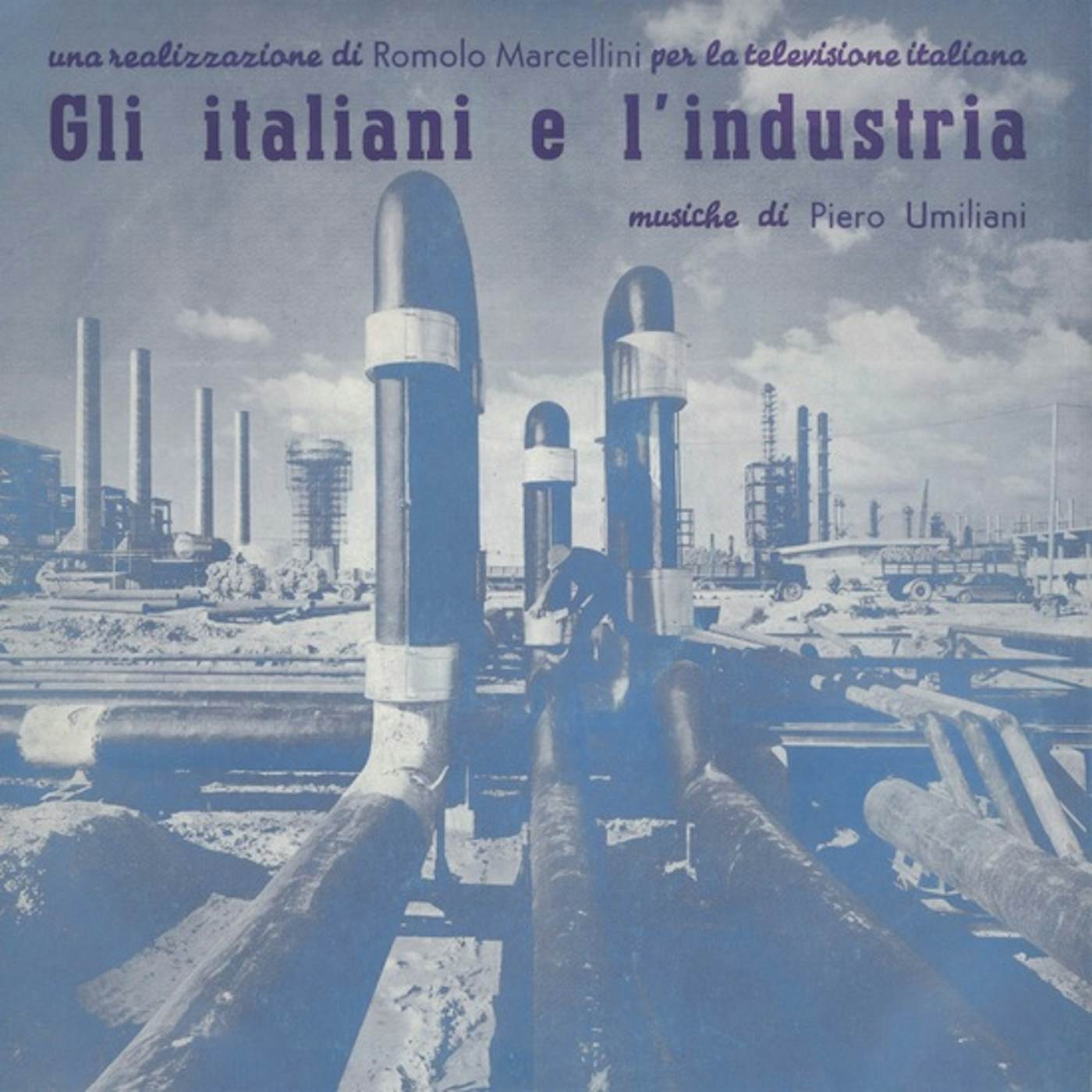 Piero Umiliani GLI ITALIANI E L'INDUSTRIA / Original Soundtrack Vinyl Record