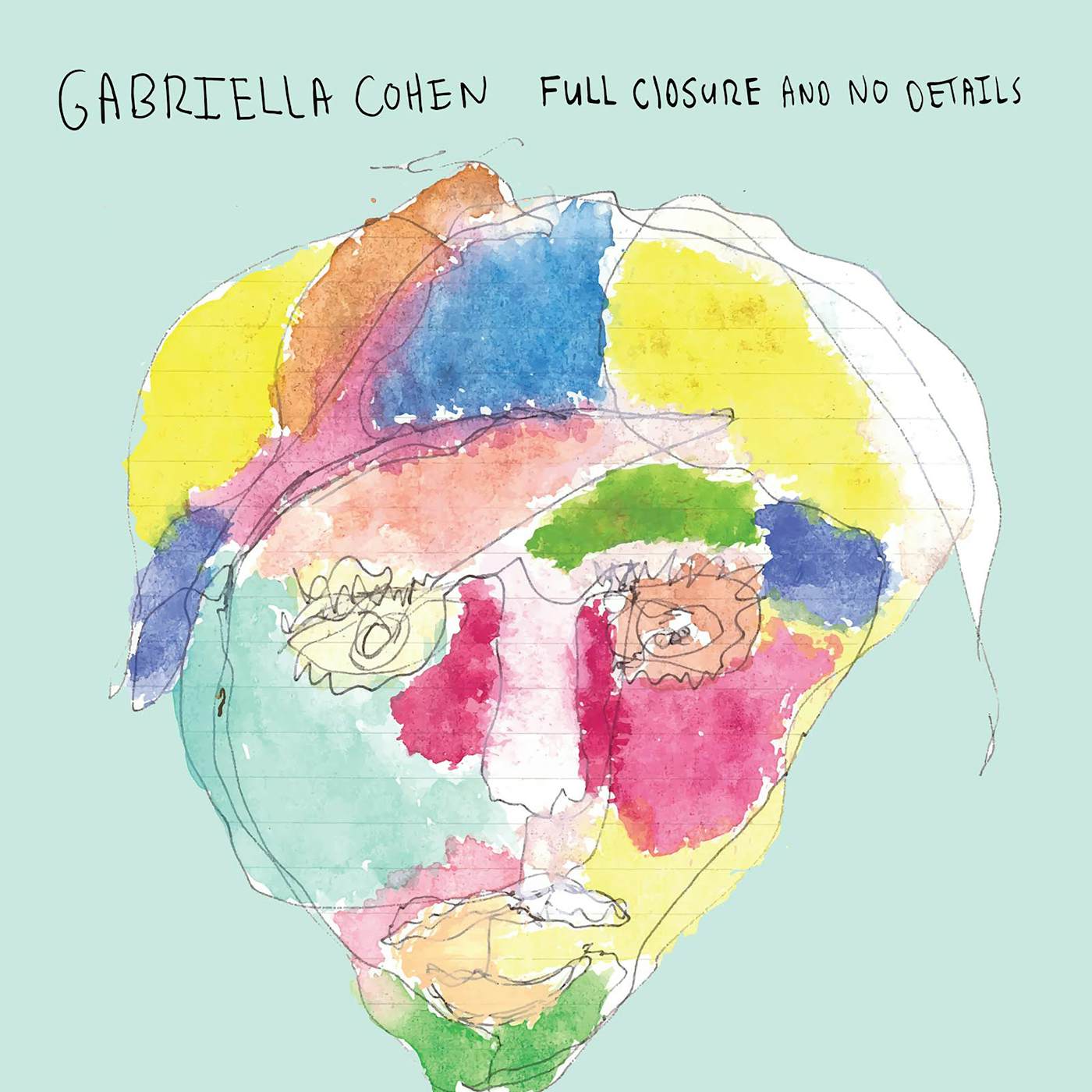 Gabriella Cohen FULL CLOSURE & NO DETAILS CD