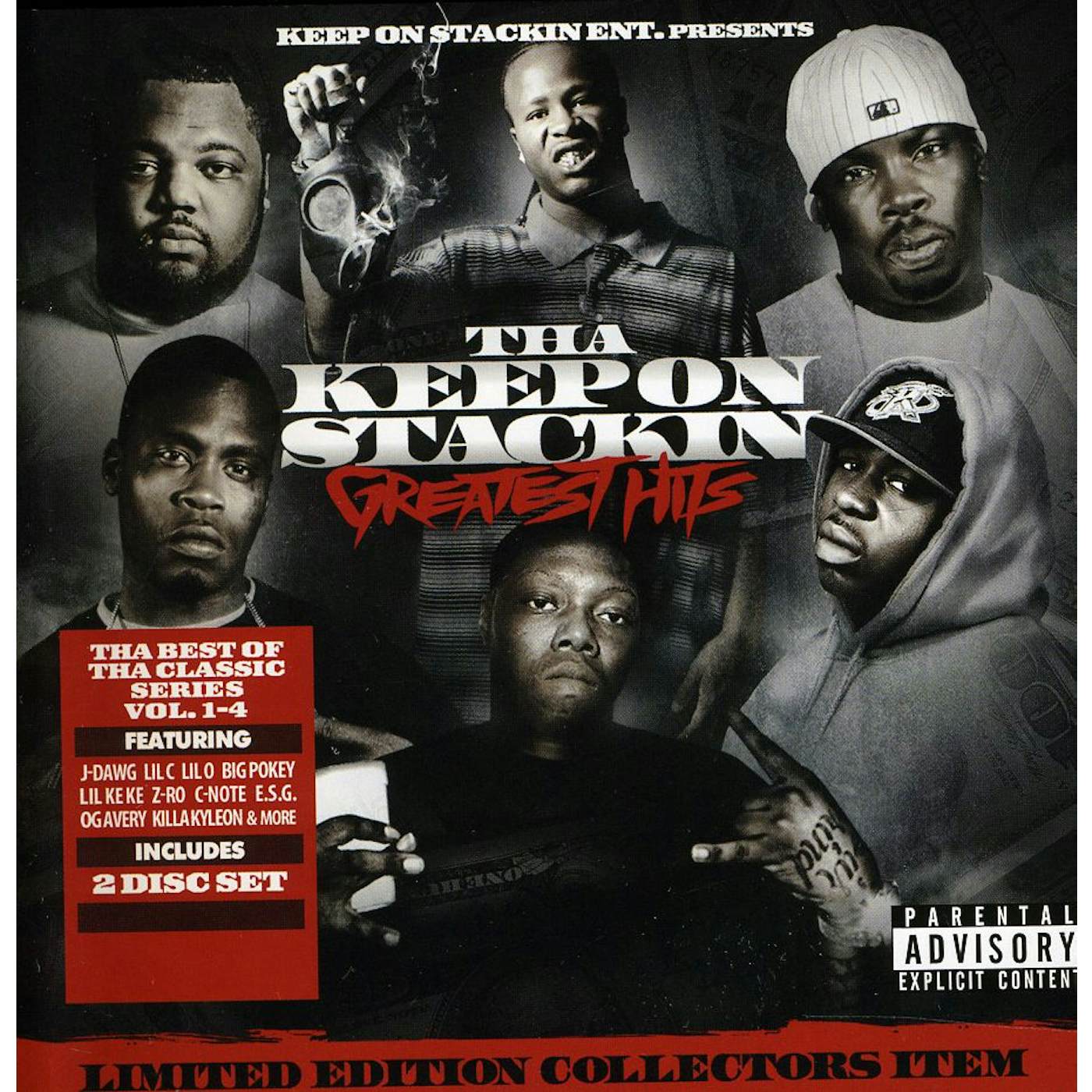 Lil C KEEP ON STACKIN GREATEST HITS CD