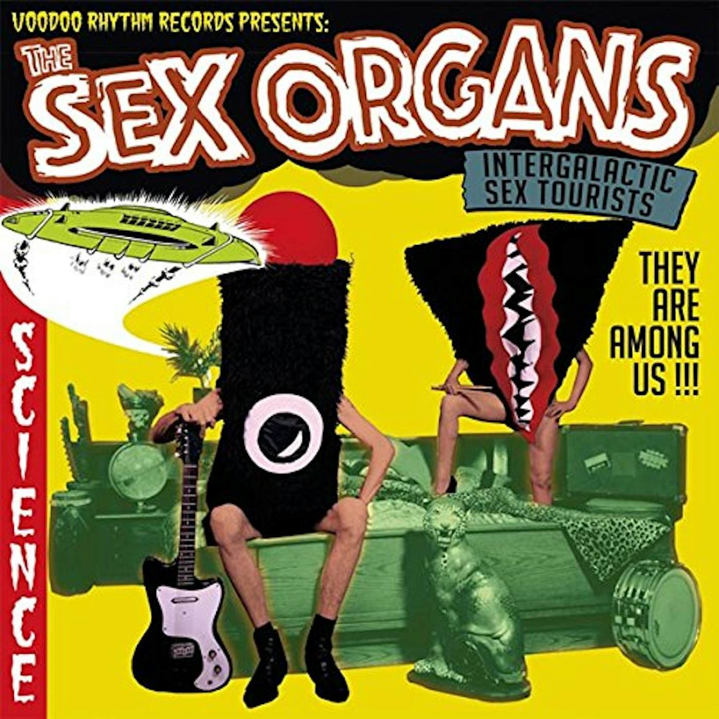 The Sex Organs INTERGALACTIC SEX TOURIST Vinyl Record