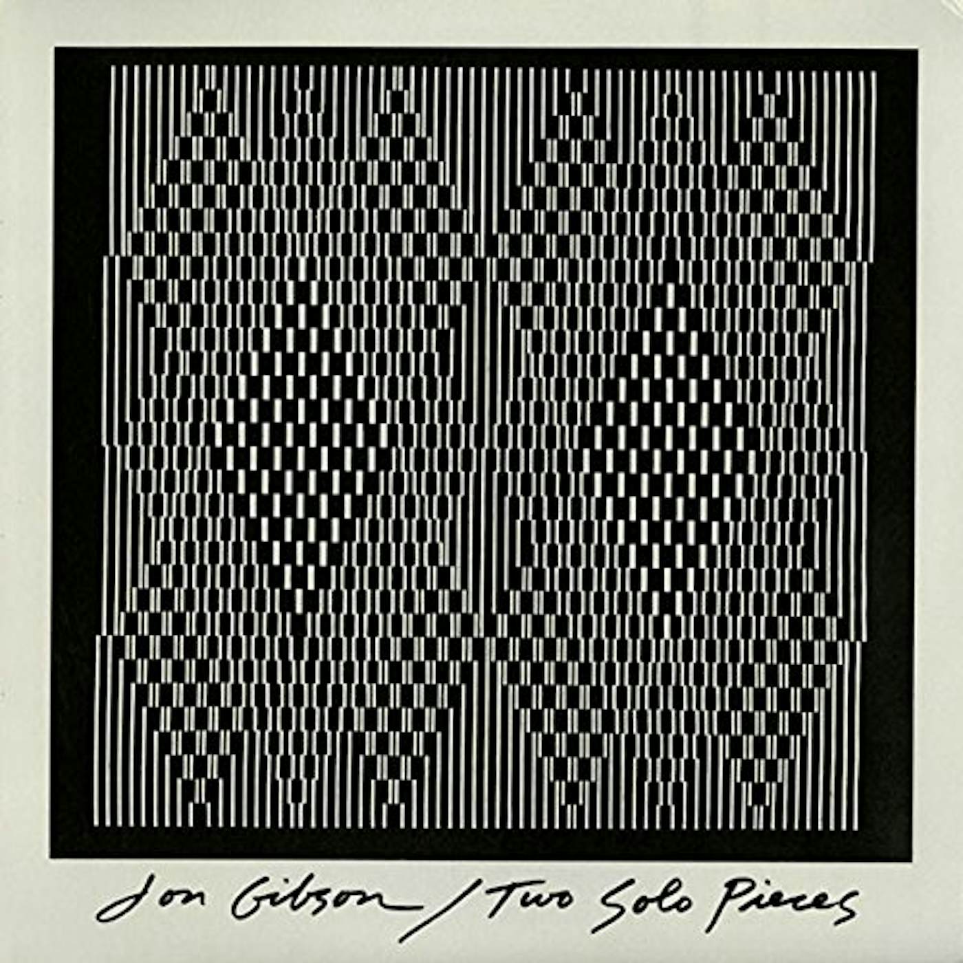 Jon Gibson Two Solo Pieces Vinyl Record