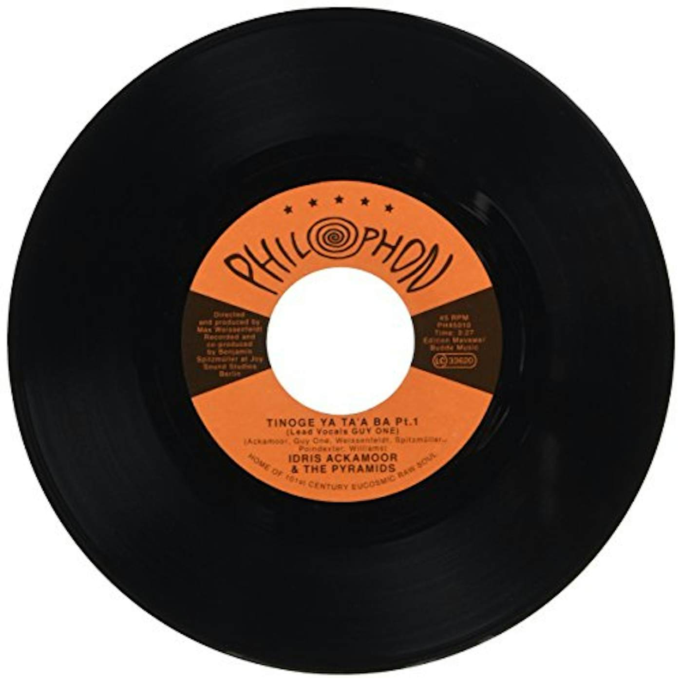 Idris Ackamoor & The Pyramids TINOGE YA TA'A BA PT 1 & 2 Vinyl Record