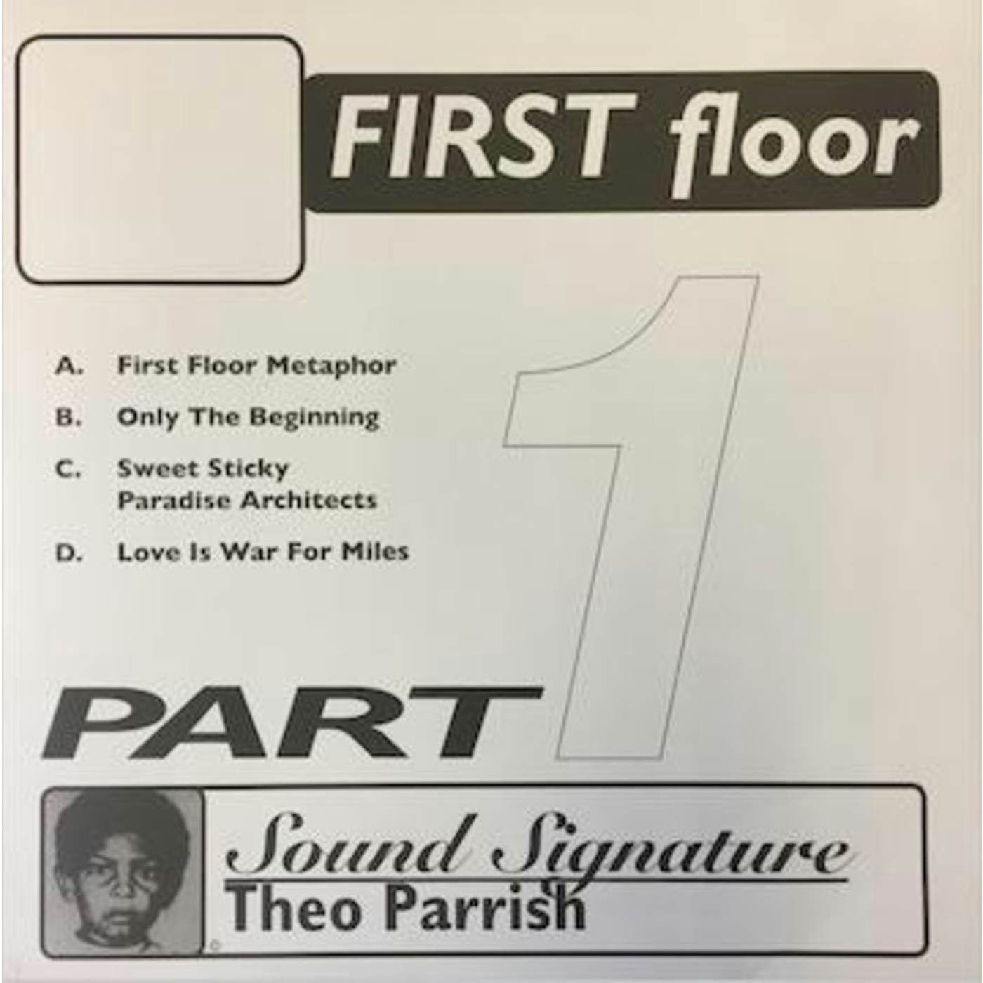 Theo Parrish FIRST FLOOR PT 1 Vinyl Record