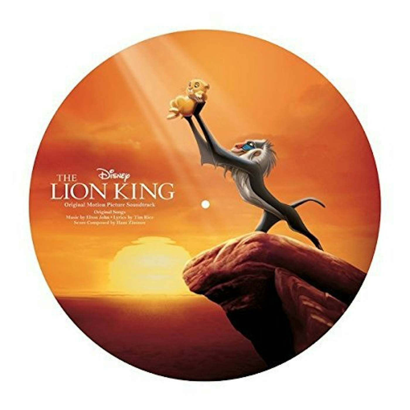 LION KING / Original Soundtrack Limited Edition Picture Disc Vinyl Record