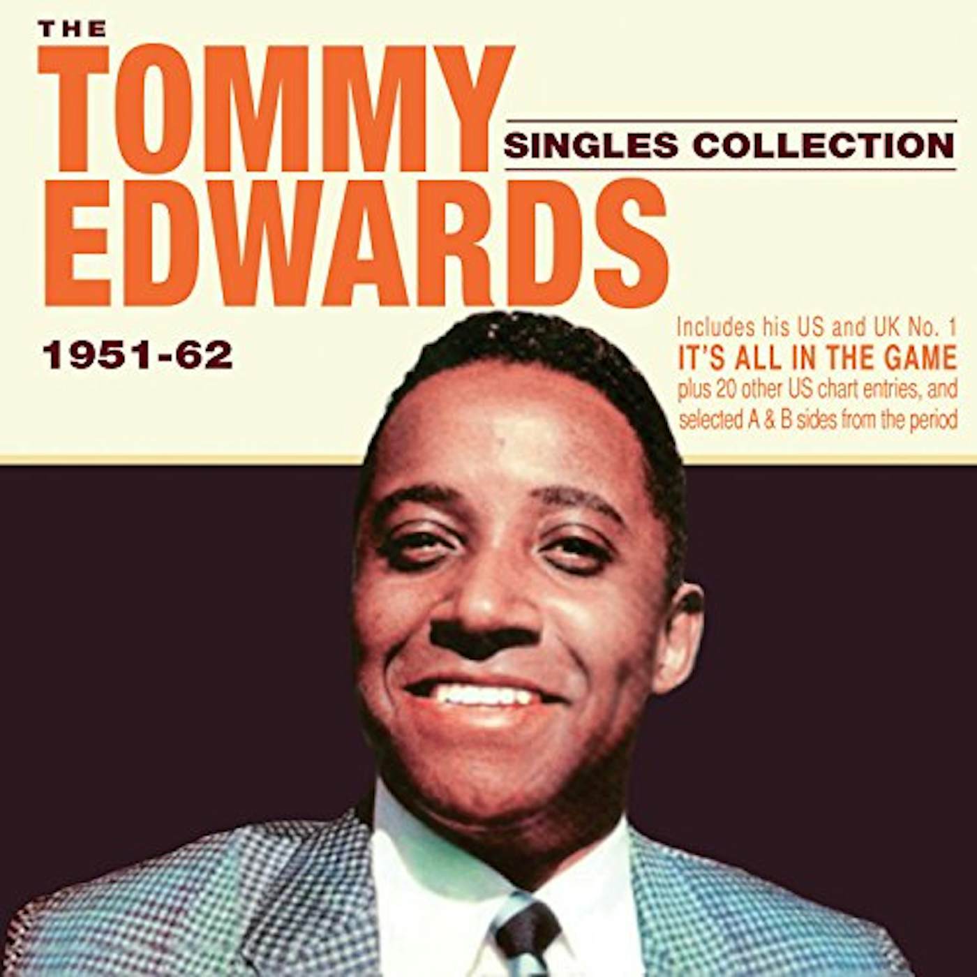 Tommy Edwards SINGLES COLLECTION 1951-62 CD