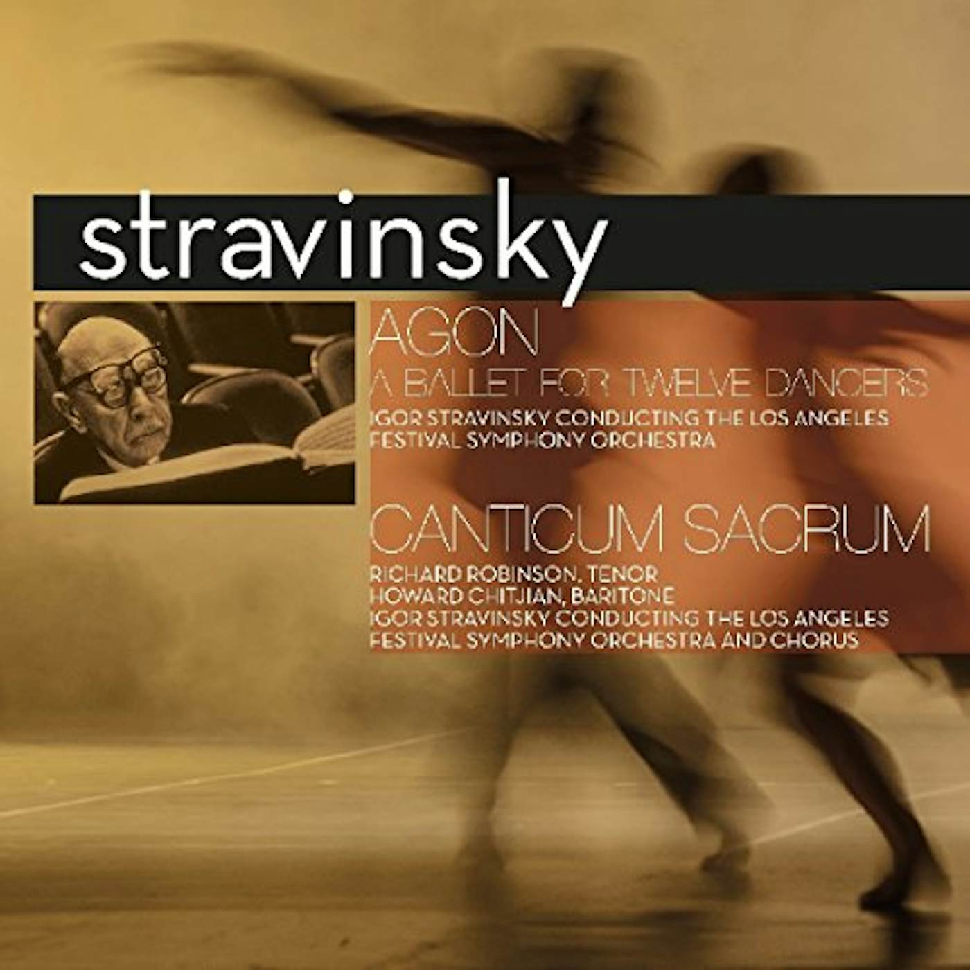 Igor Stravinsky AGON -  A BALLET FOR TWELVE DANCERS (180G) Vinyl Record