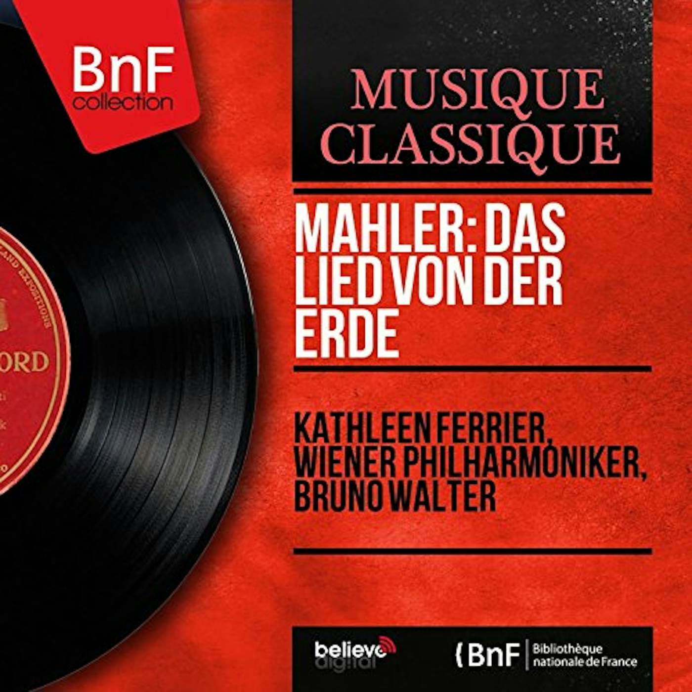 Gustav Mahler: Das Lied von der Erde Vinyl Record