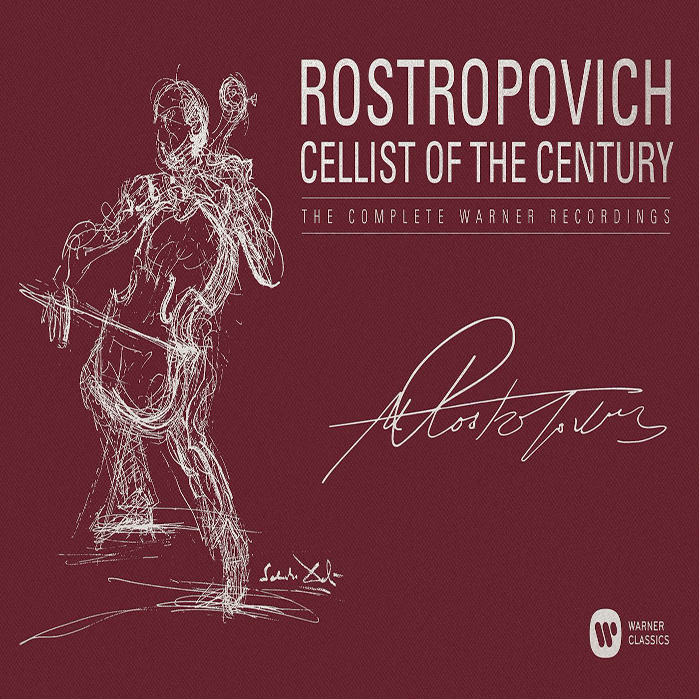 MSTISLAV ROSTROPOVICH - CELLIST OF THE CENTURY CD