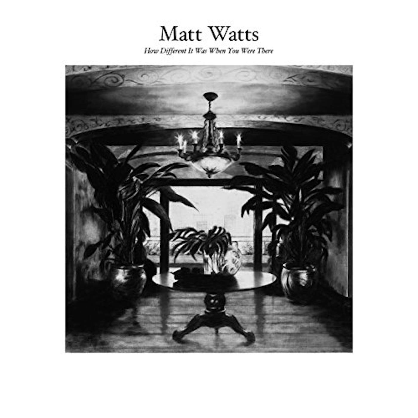 Matt Watts HOW DIFFERENT IT WAS WHEN YOU WERE THERE CD