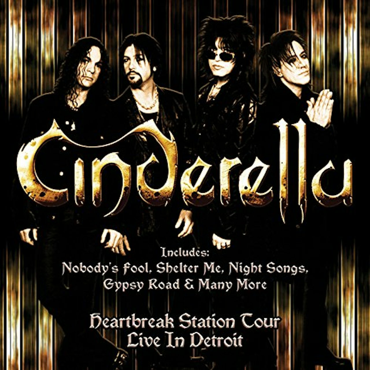 Cinderella HEARTBREAK STATION TOUR LIVE IN DETROIT CD