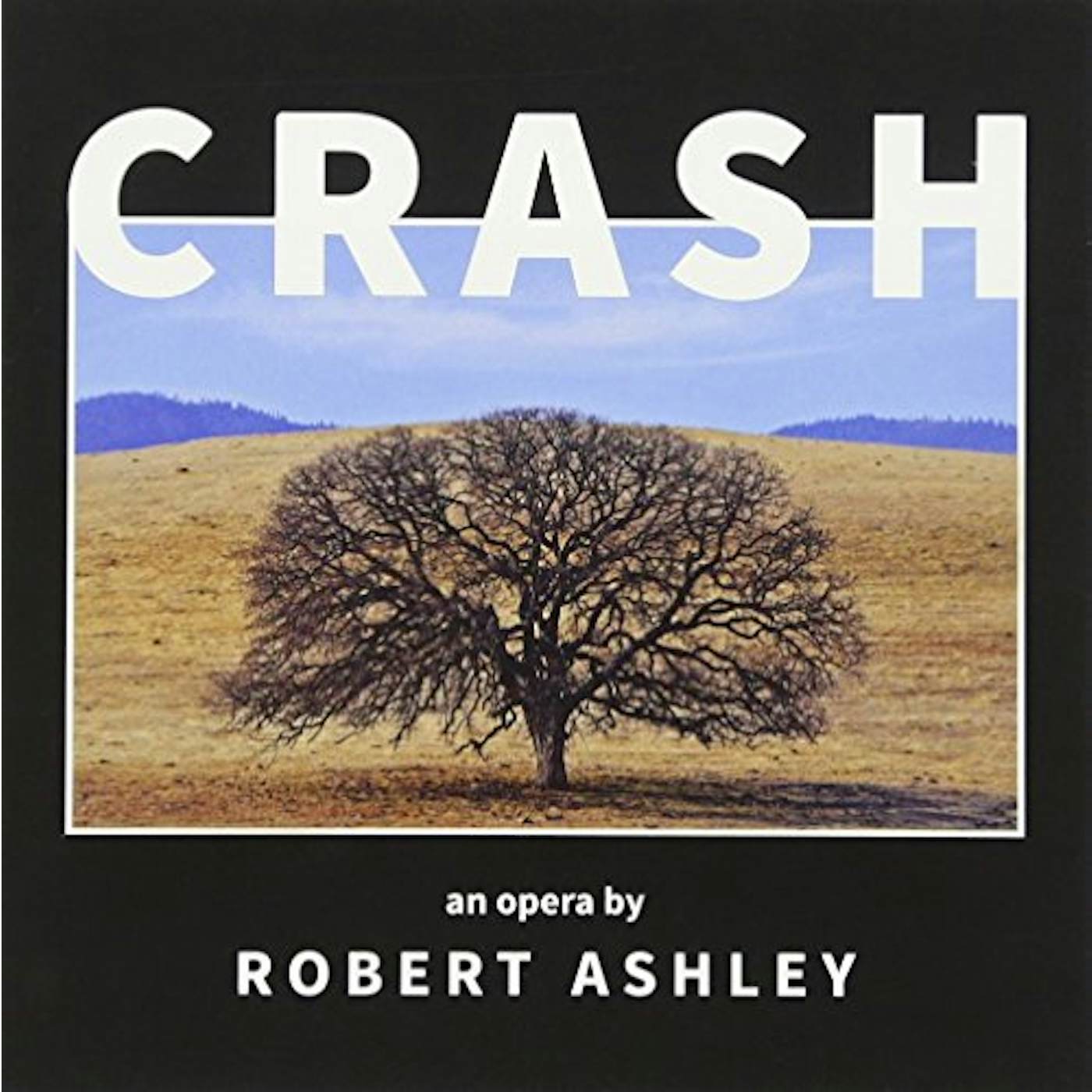 Robert Ashley CRASH CD