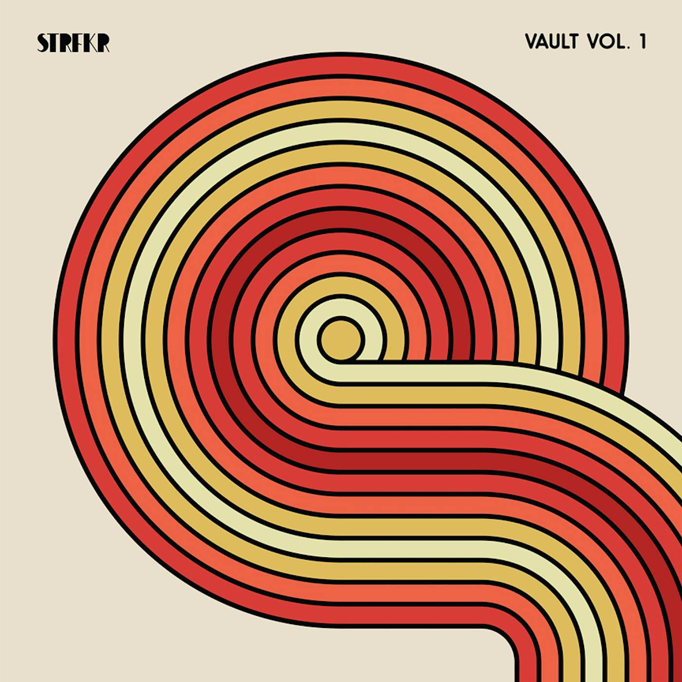 STRFKR VAULT VOL. 1 (RED VINYL) Vinyl Record
