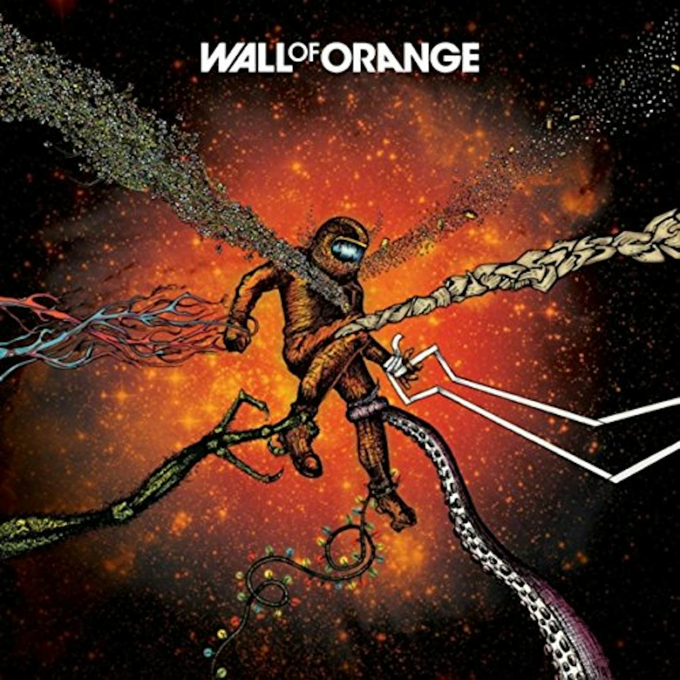Wall of Orange Vinyl Record