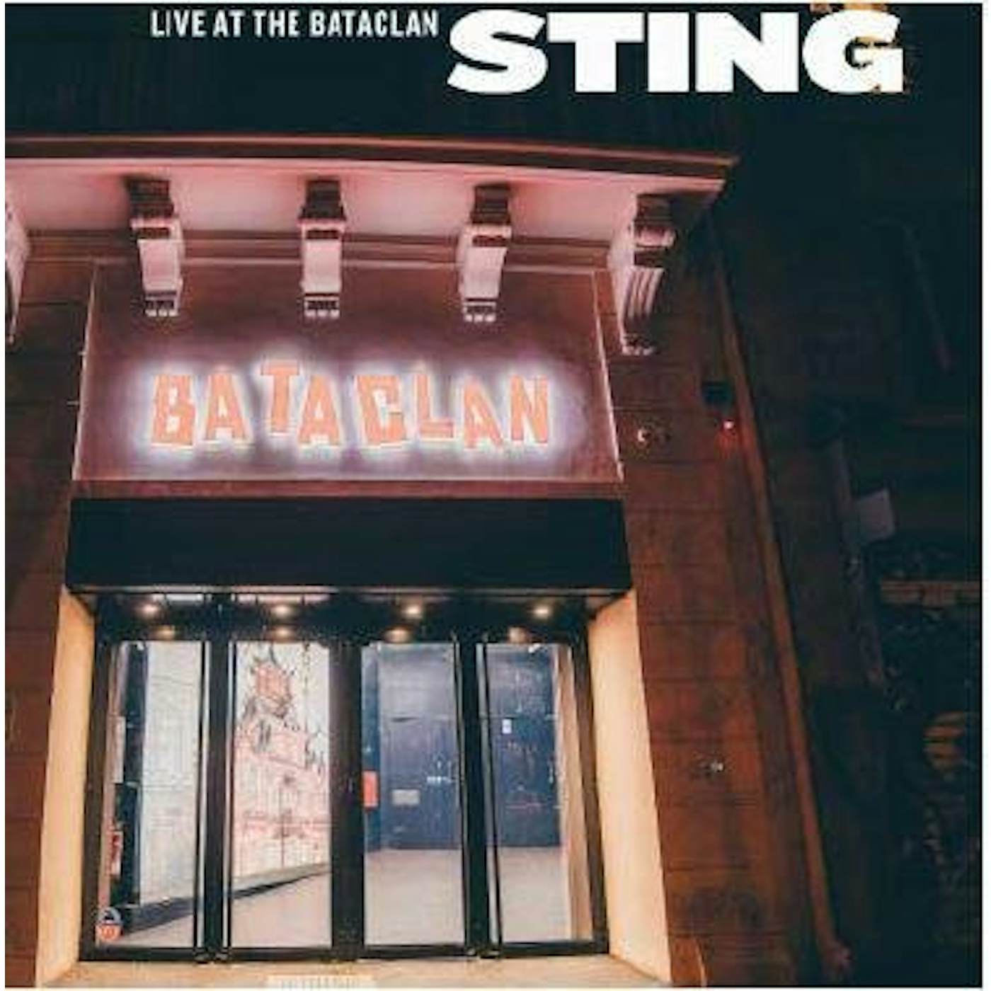 Sting LIVE AT THE BATACLAN Vinyl Record