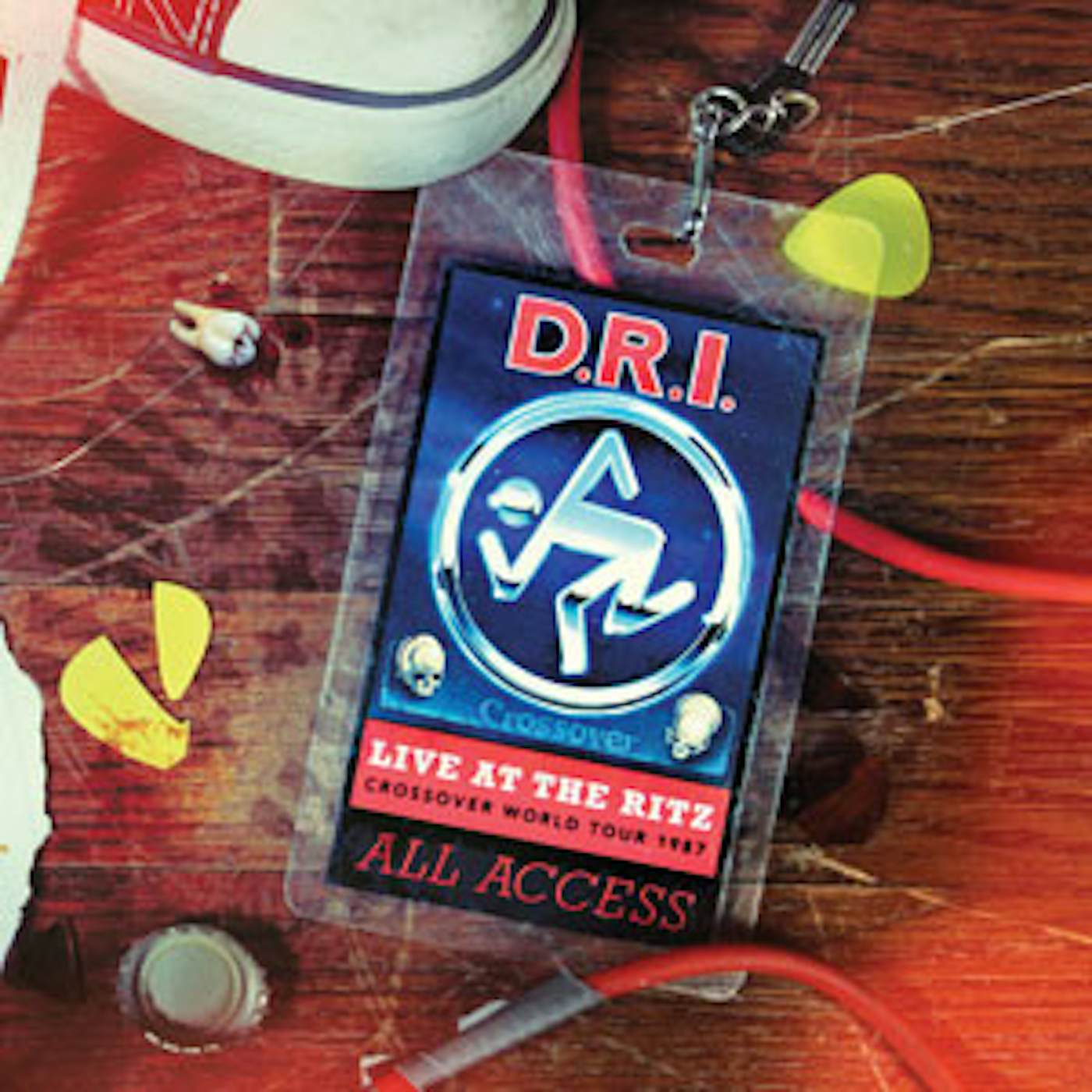 D.R.I. LIVE AT THE RITZ 1987 Vinyl Record